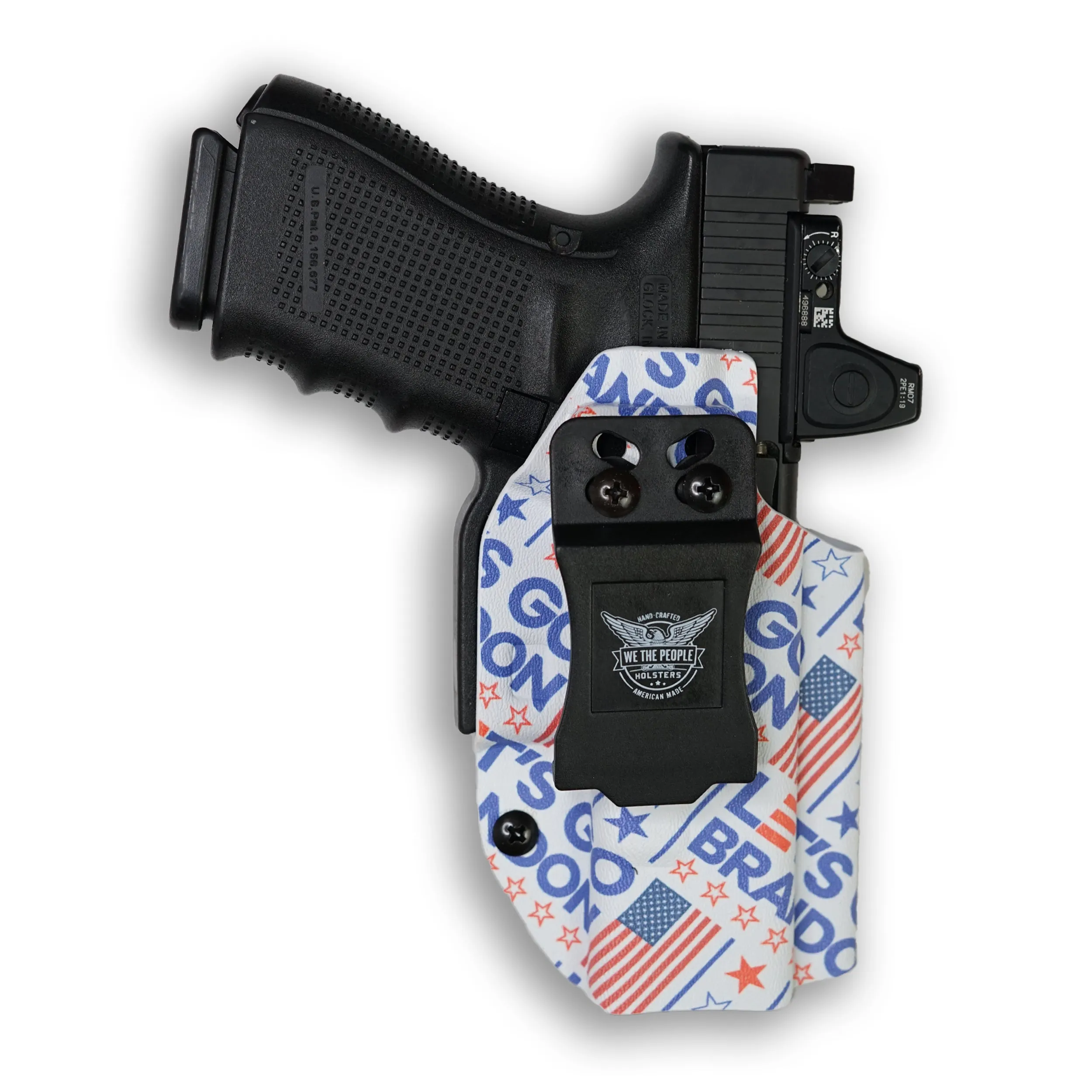 PSA Dagger Compact with Olight Baldr S Light Red Dot Optic Cut IWB Holster
