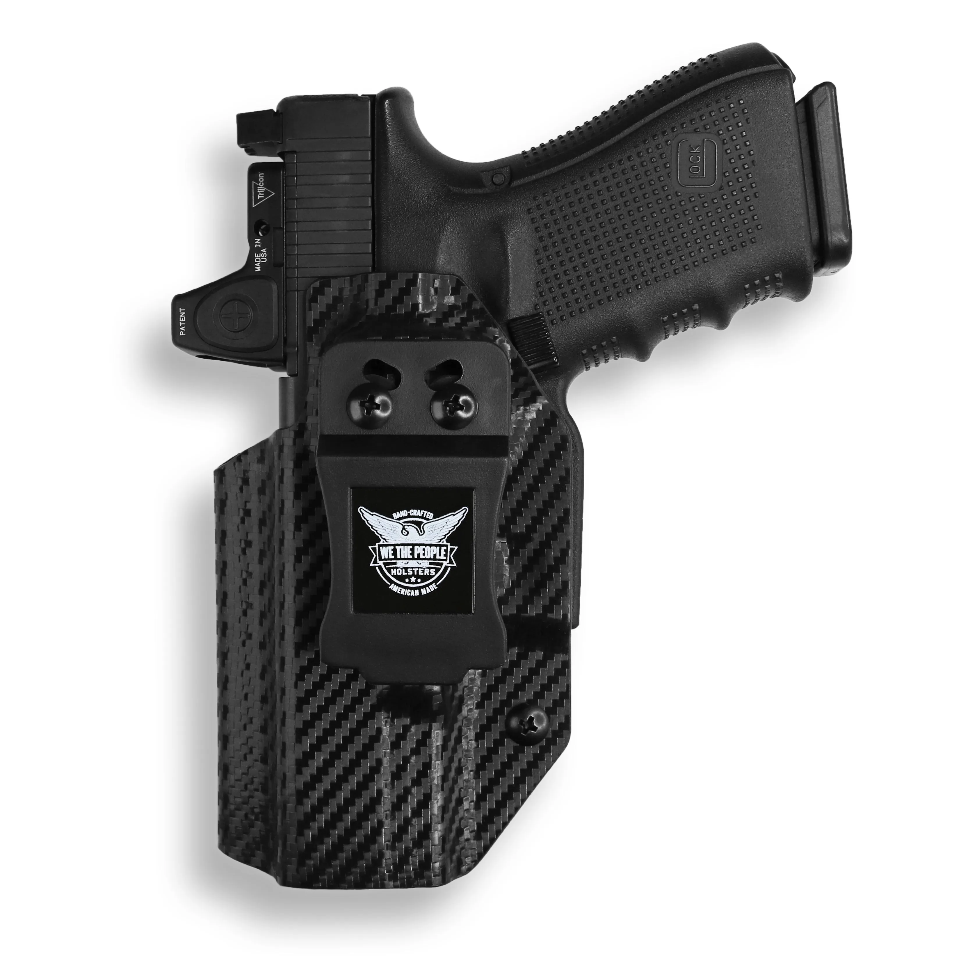 PSA Dagger Compact with Olight Baldr S Light Red Dot Optic Cut IWB Holster