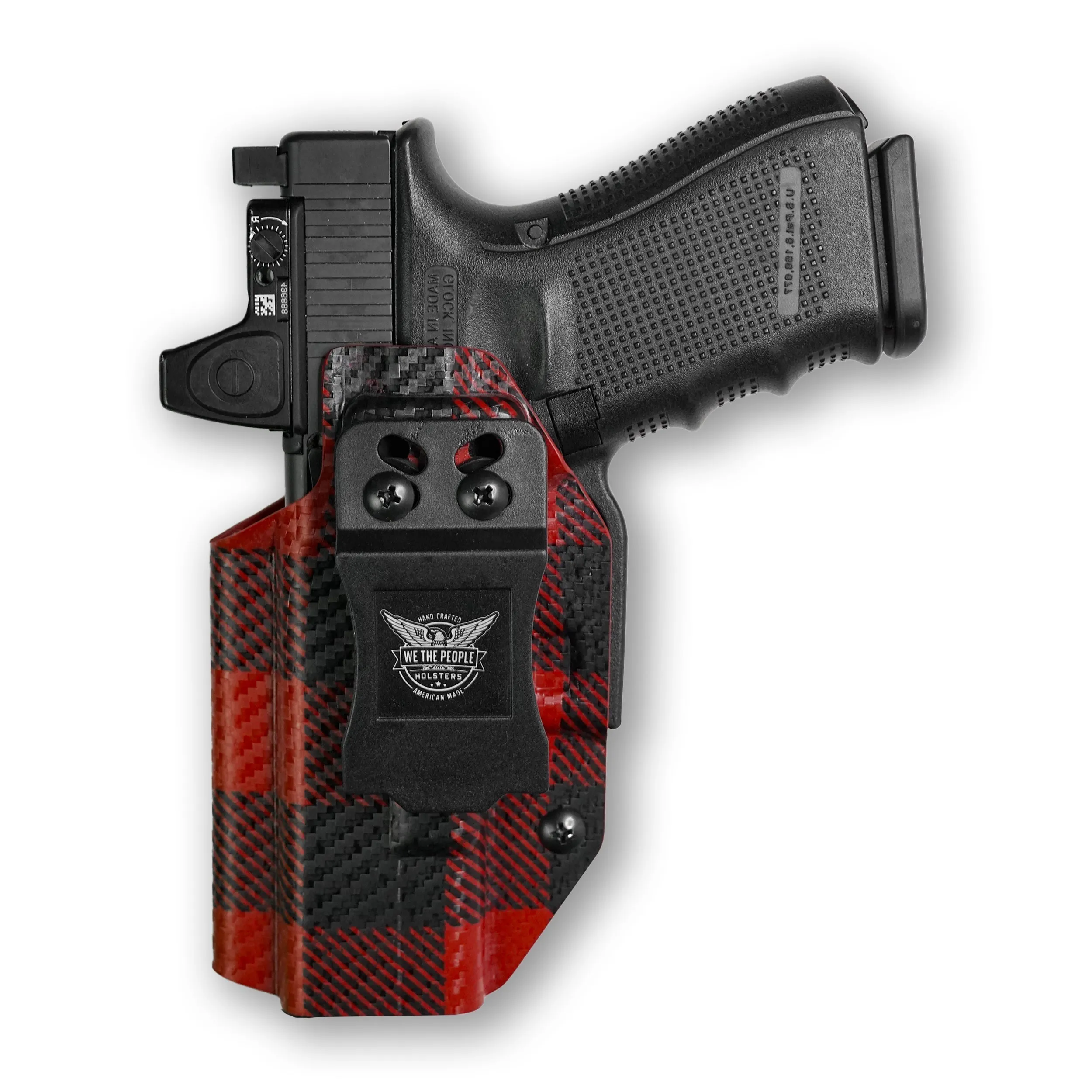 PSA Dagger Compact with Olight Baldr S Light Red Dot Optic Cut IWB Holster