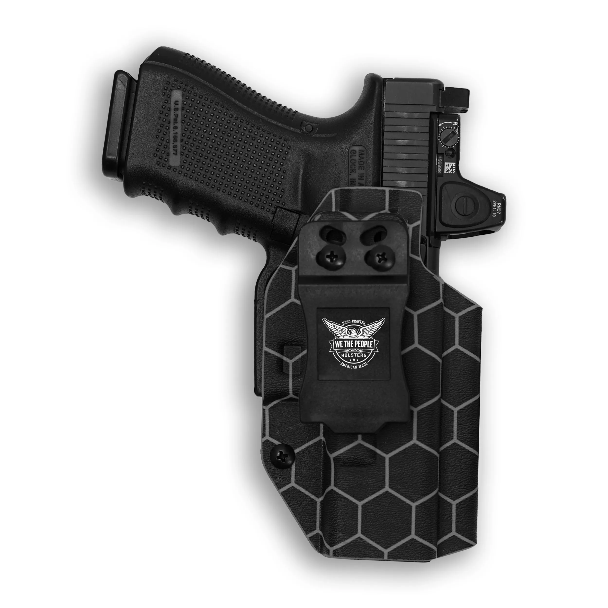 PSA Dagger Compact with Olight Baldr S Light Red Dot Optic Cut IWB Holster