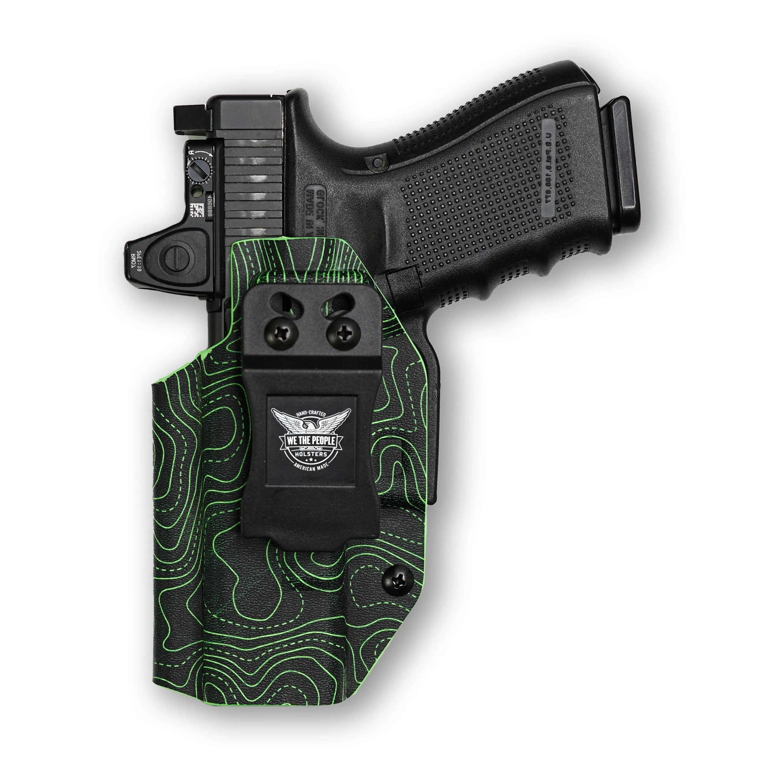 PSA Dagger Compact with Olight Baldr S Light Red Dot Optic Cut IWB Holster