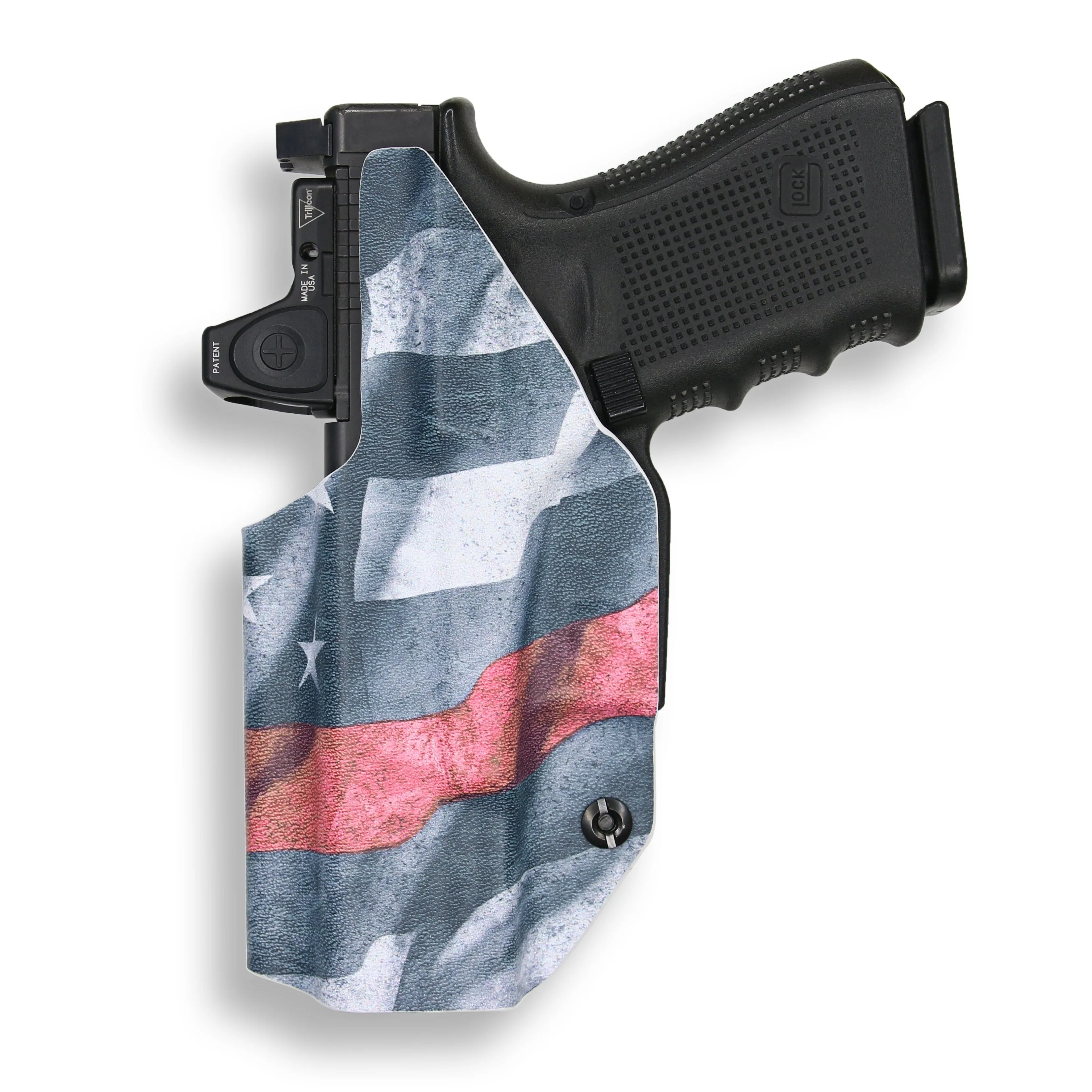 PSA Dagger Compact with Olight Baldr S Light Red Dot Optic Cut IWB Holster