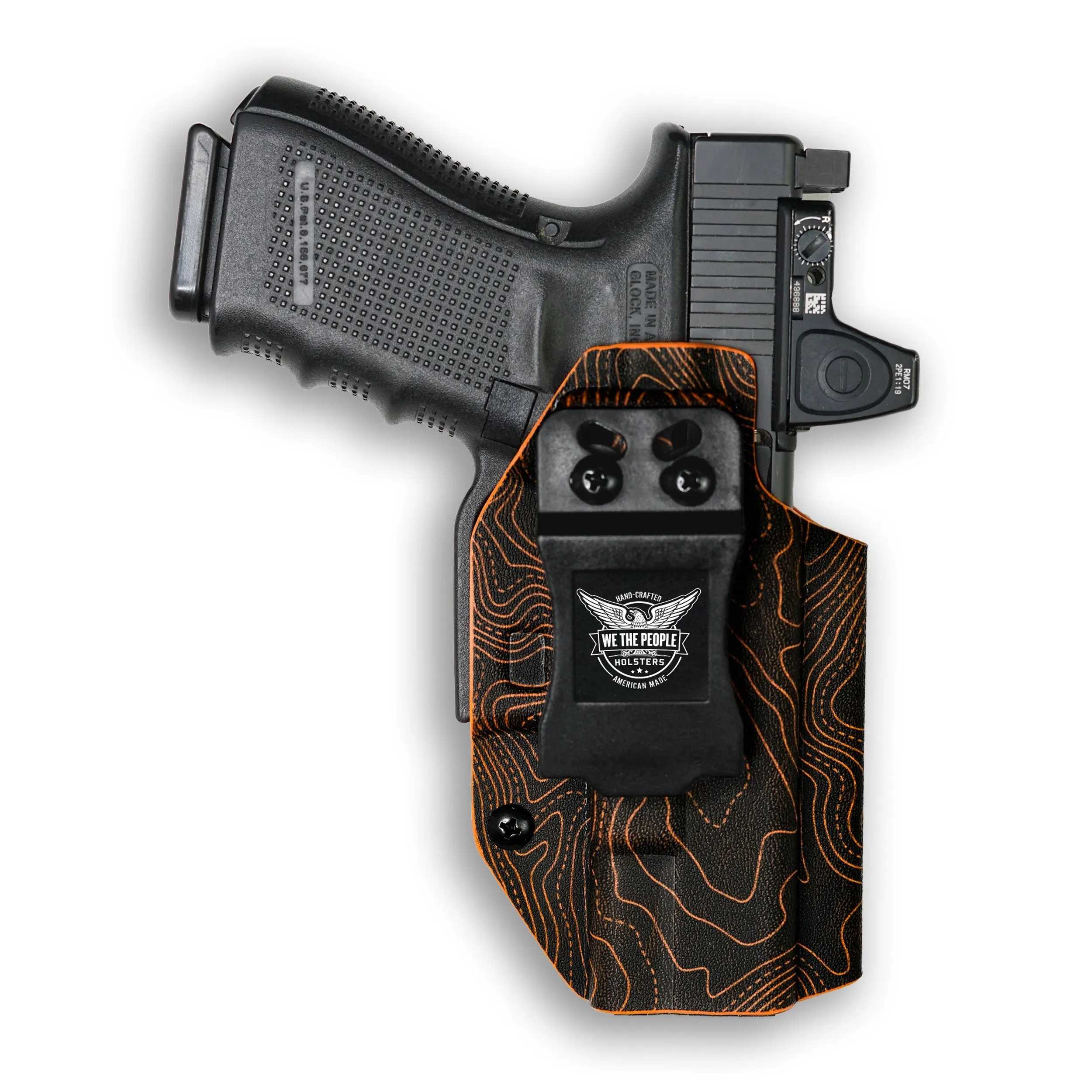 PSA Dagger Compact with Olight Baldr S Light Red Dot Optic Cut IWB Holster