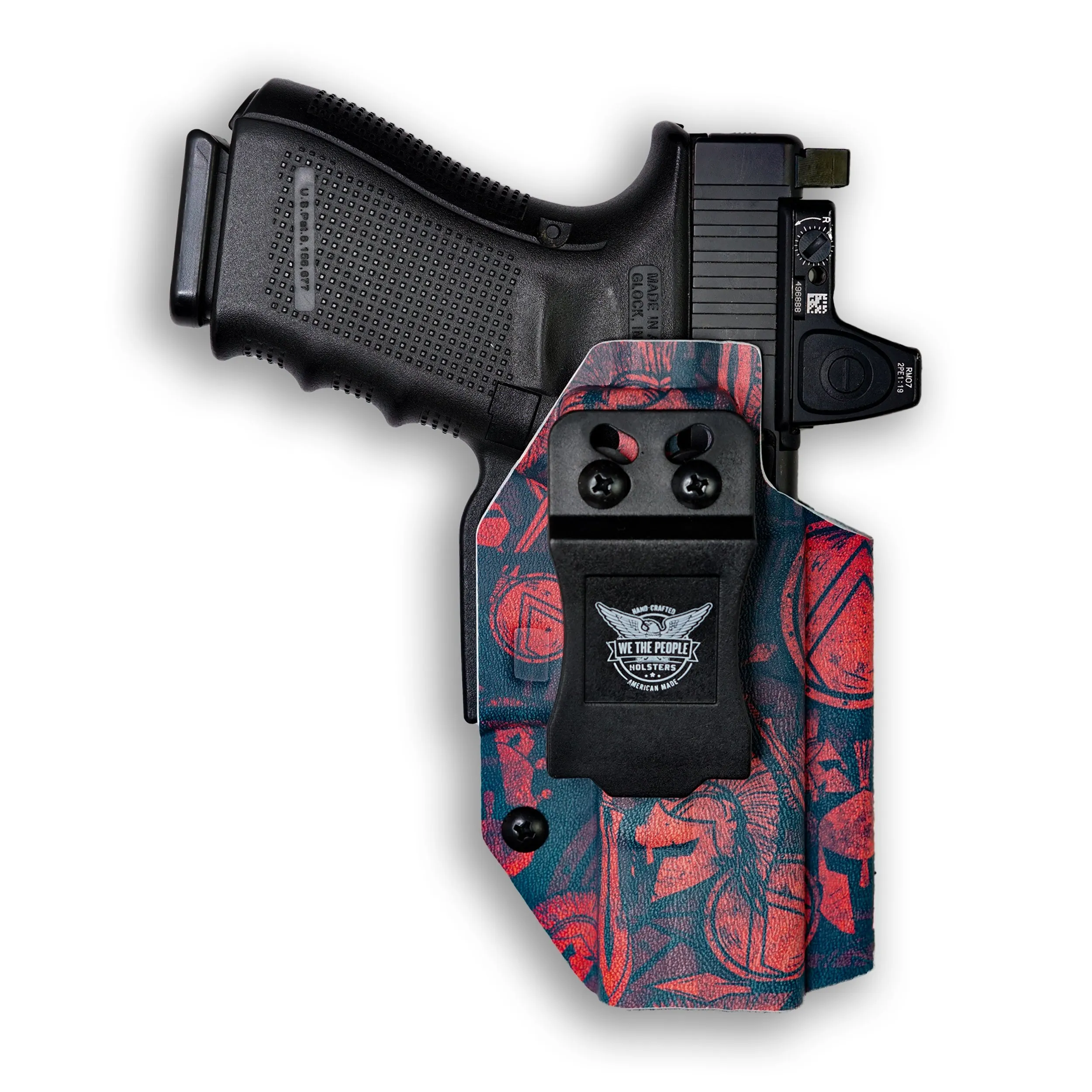 PSA Dagger Compact with Olight Baldr S Light Red Dot Optic Cut IWB Holster