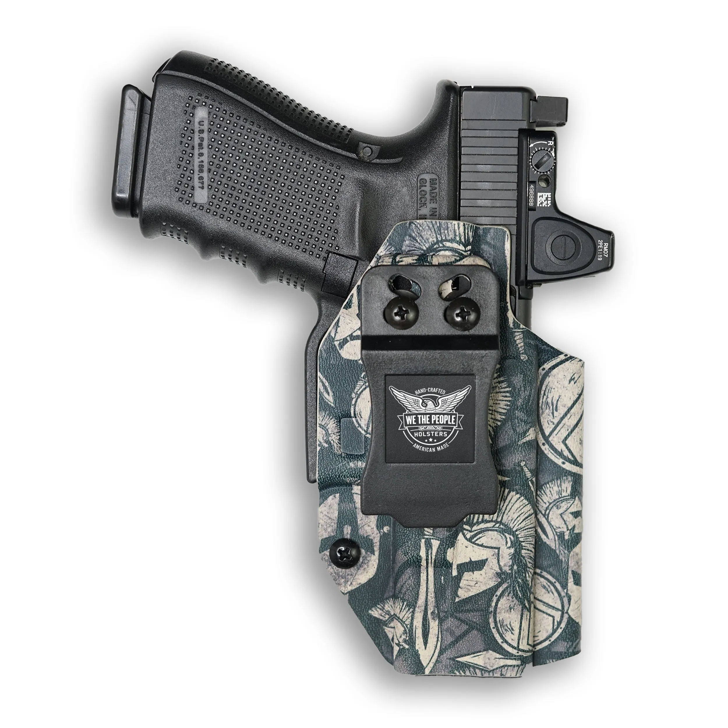 PSA Dagger Compact with Olight Baldr S Light Red Dot Optic Cut IWB Holster
