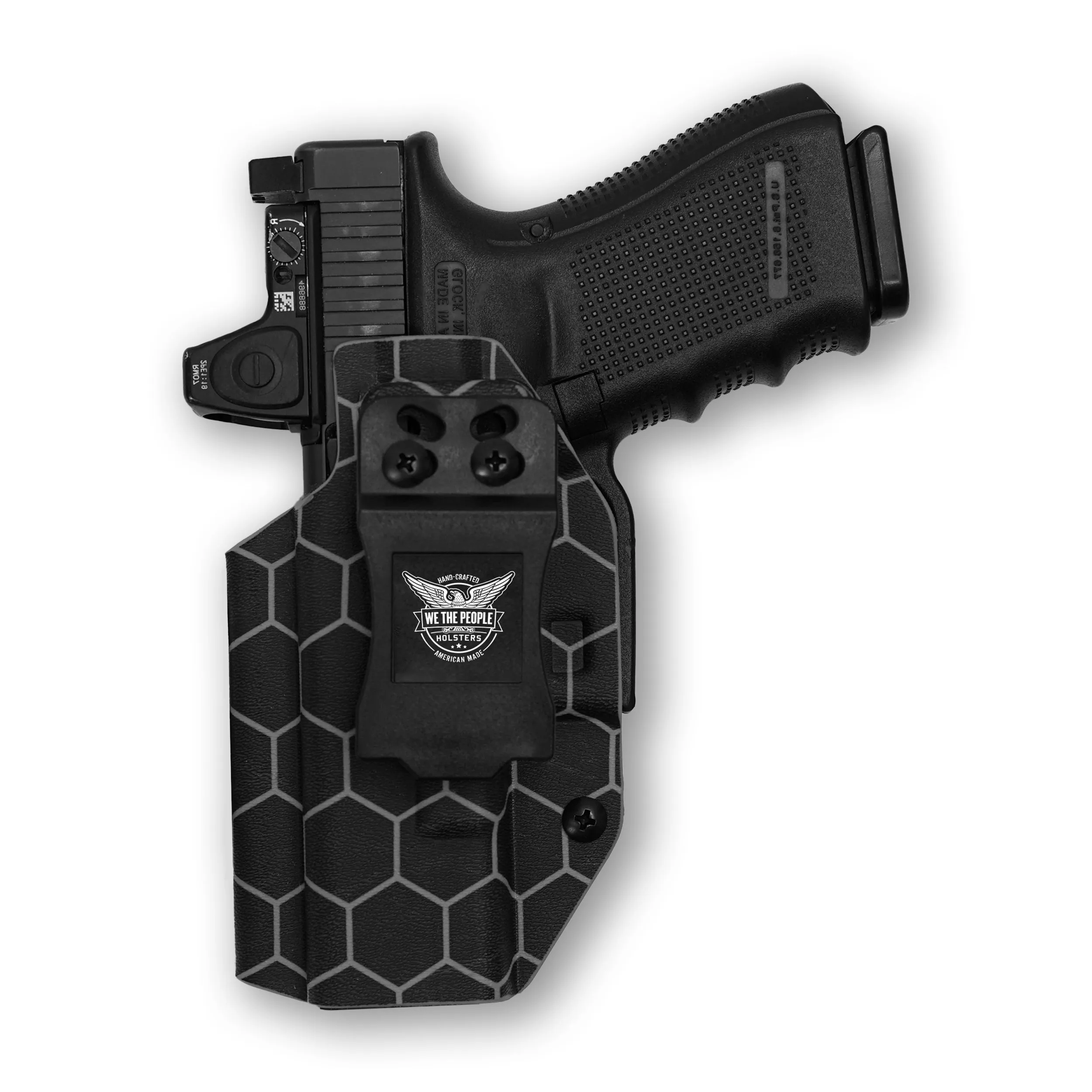 PSA Dagger Compact with Olight Baldr S Light Red Dot Optic Cut IWB Holster