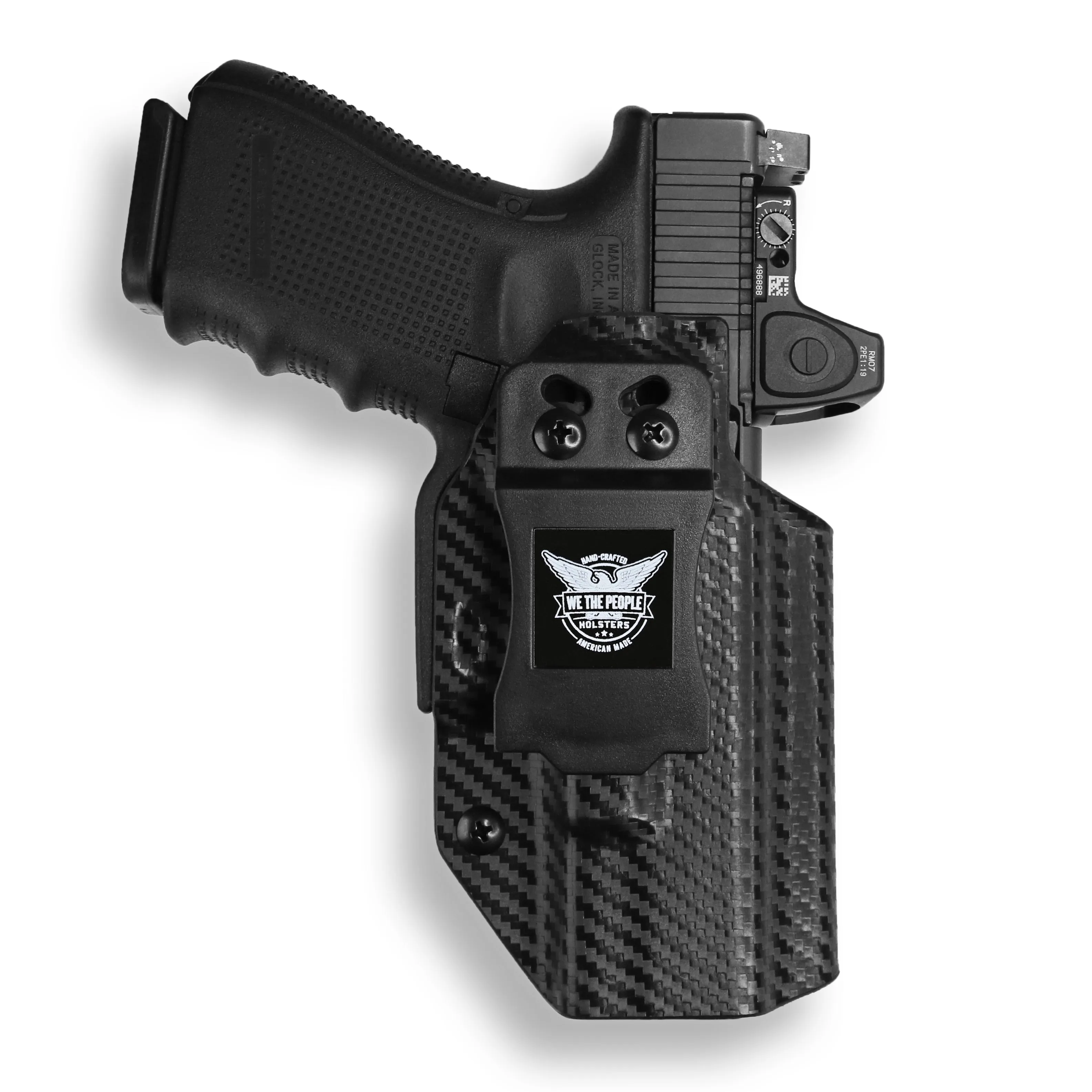 PSA Dagger Compact with Olight Baldr S Light Red Dot Optic Cut IWB Holster