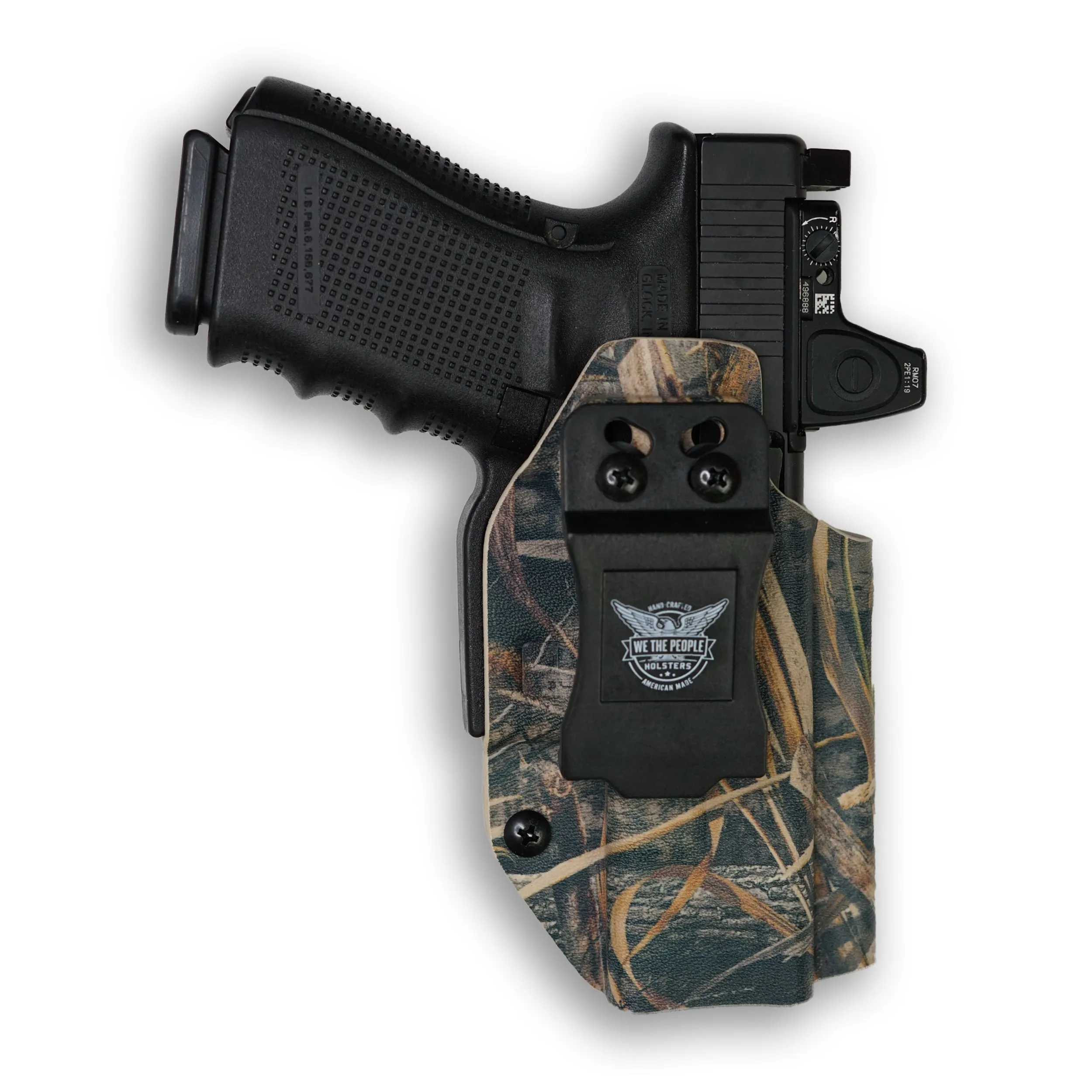 PSA Dagger Compact with Olight Baldr S Light Red Dot Optic Cut IWB Holster