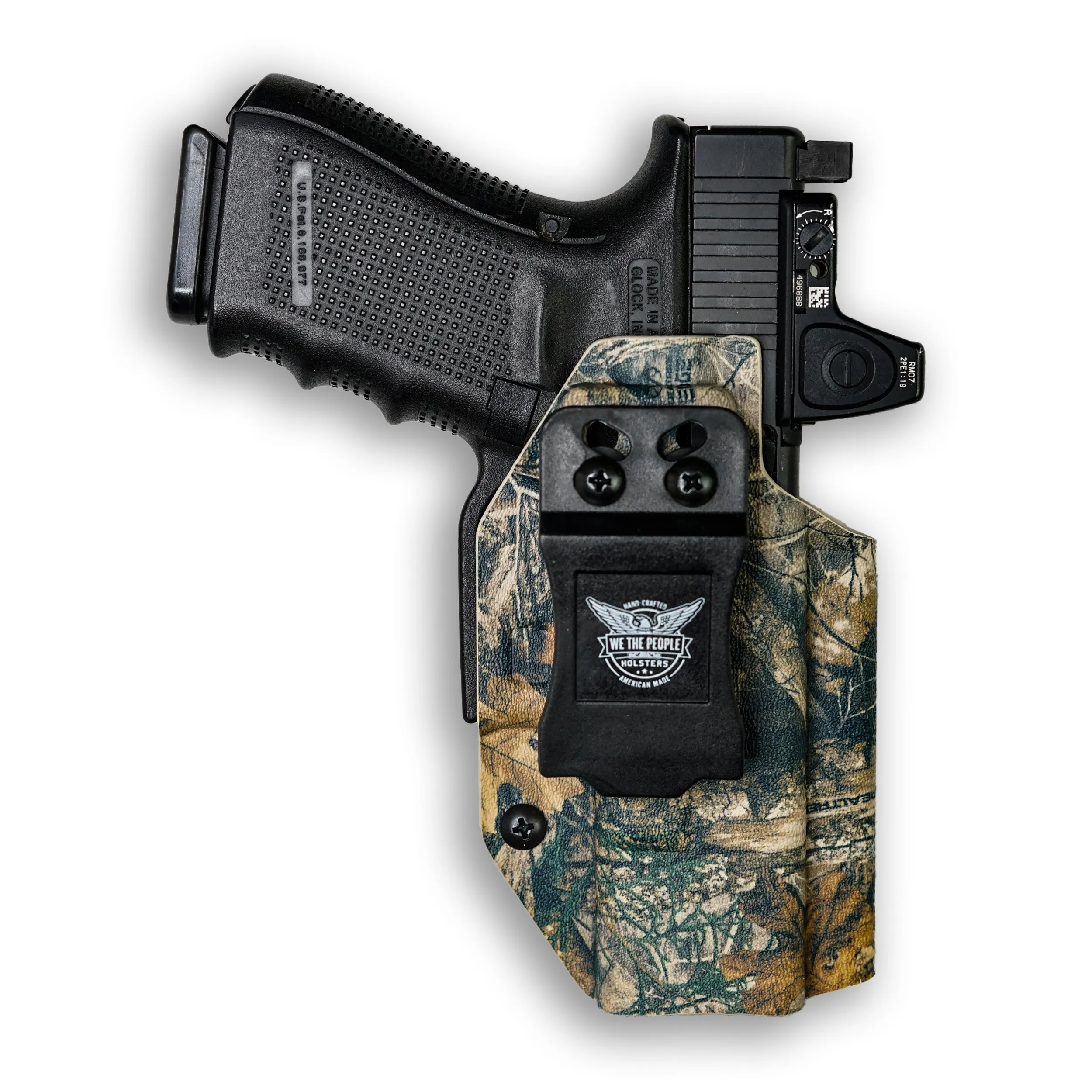 PSA Dagger Compact with Olight Baldr S Light Red Dot Optic Cut IWB Holster