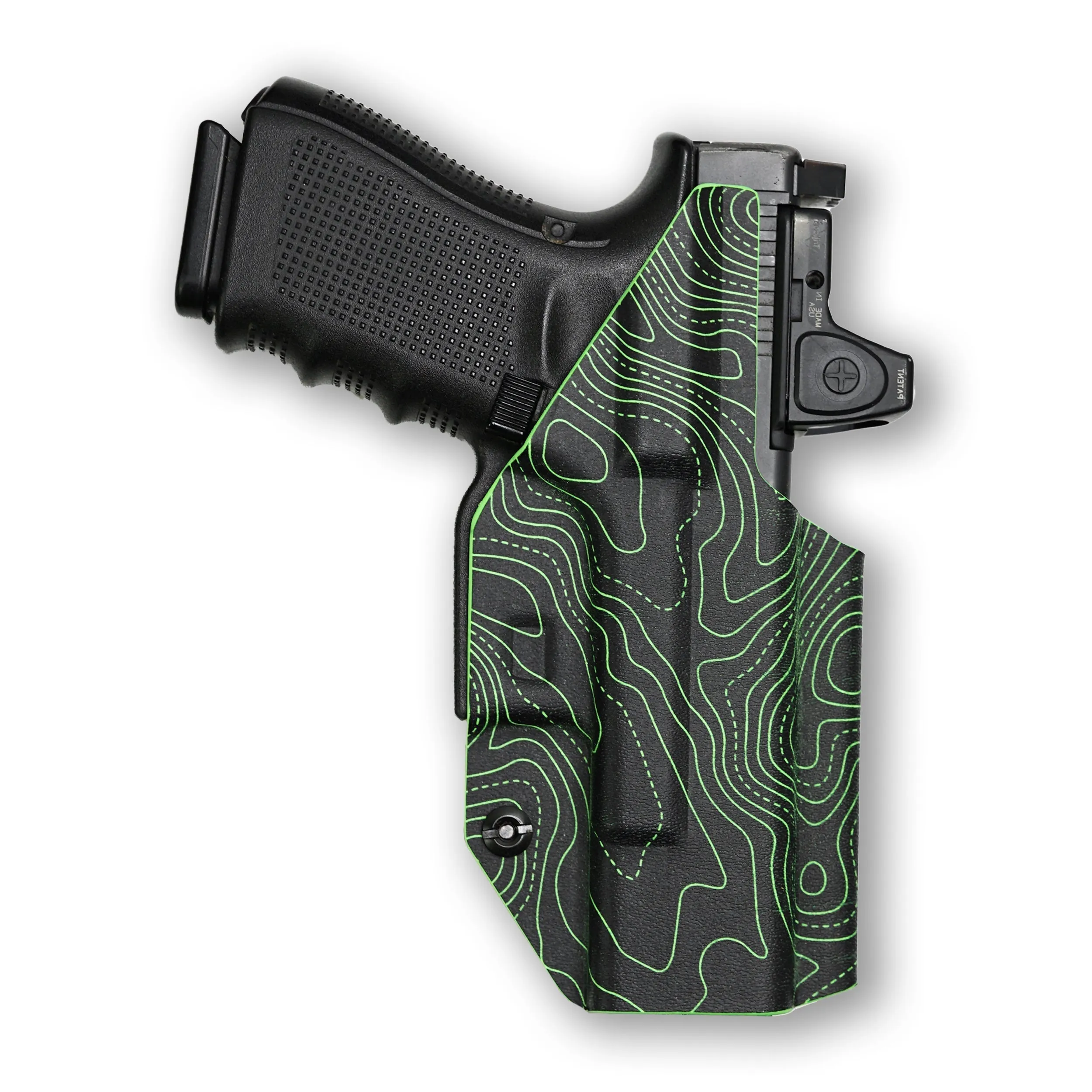 PSA Dagger Compact with Olight Baldr S Light Red Dot Optic Cut IWB Holster