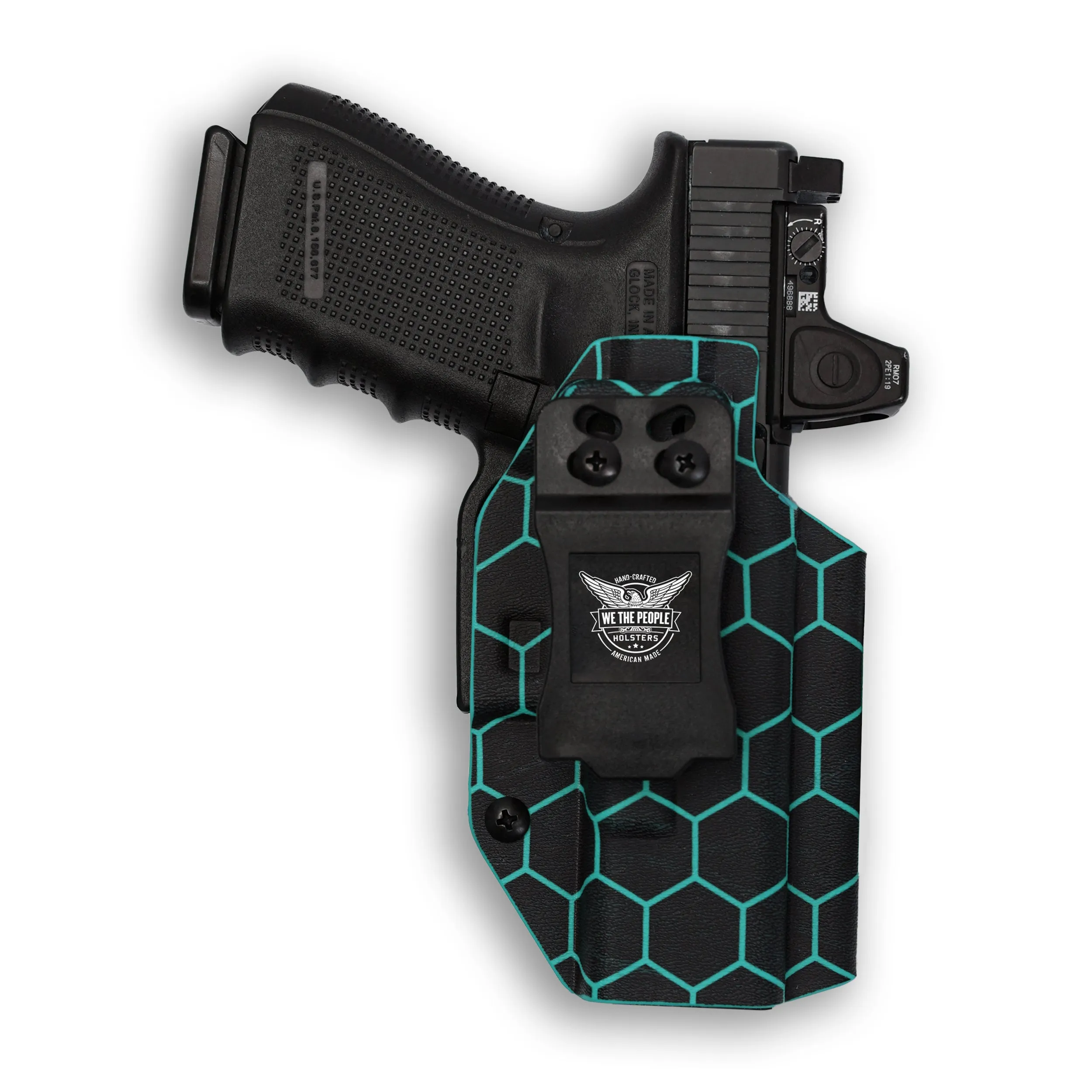 PSA Dagger Compact with Olight Baldr S Light Red Dot Optic Cut IWB Holster