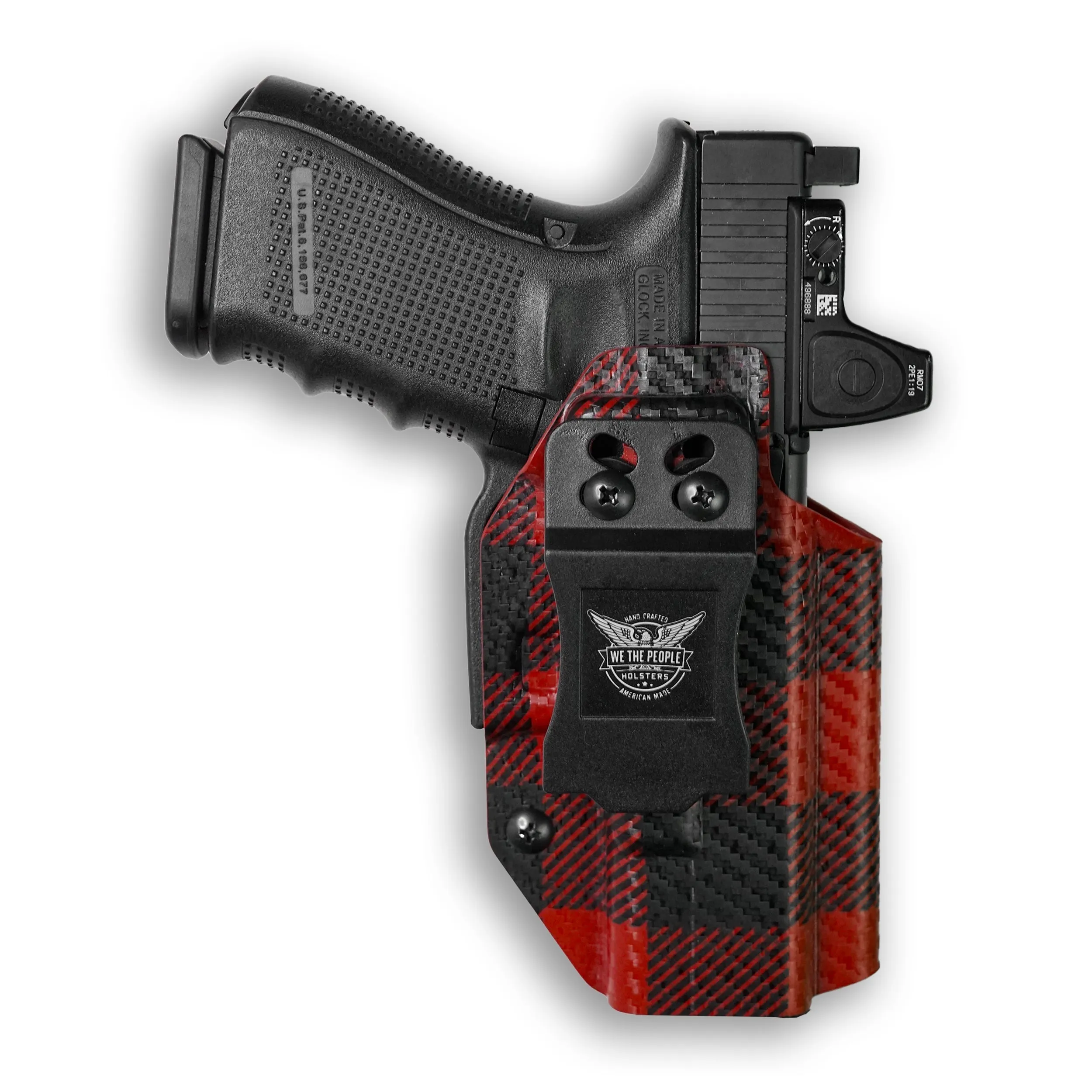PSA Dagger Compact with Olight Baldr S Light Red Dot Optic Cut IWB Holster