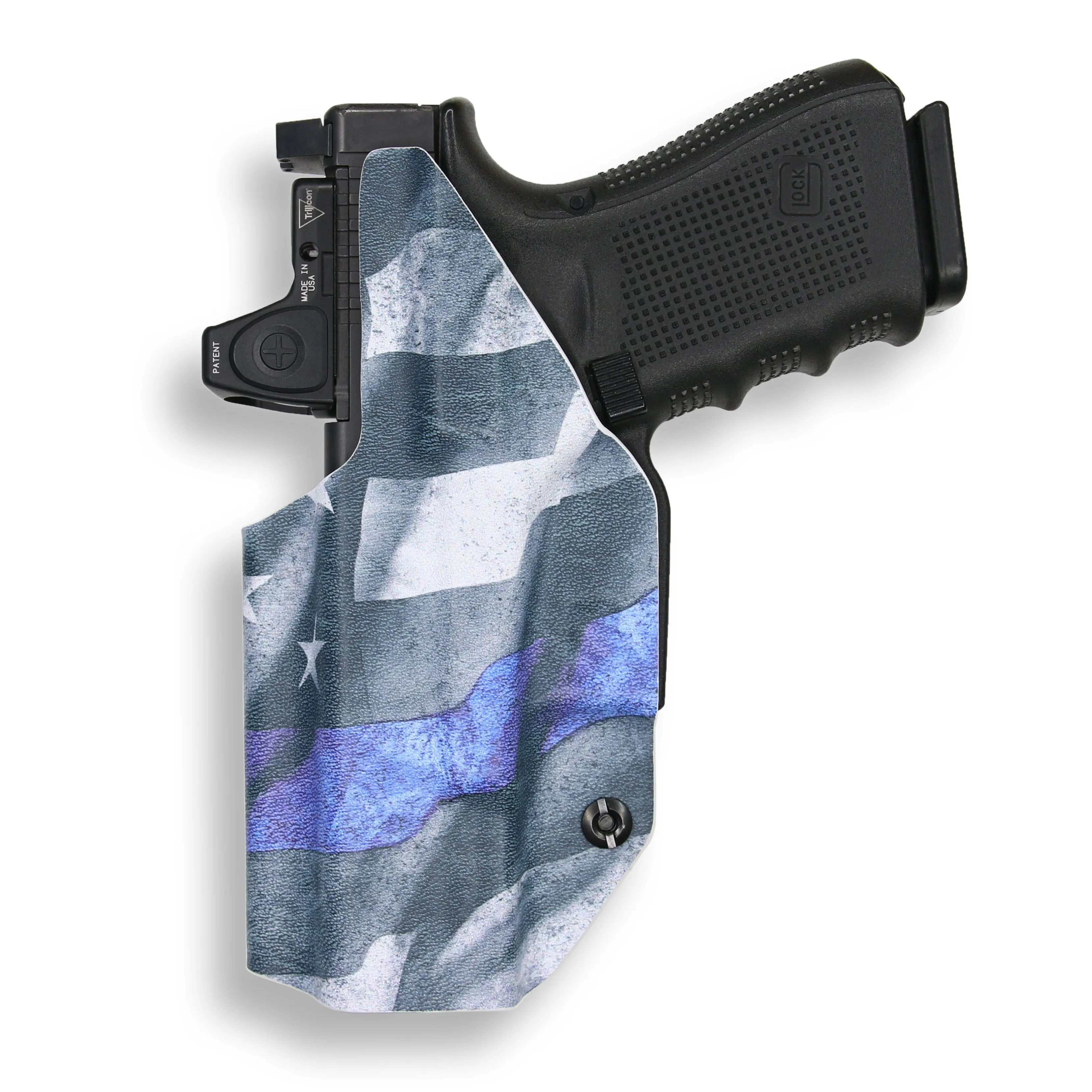 PSA Dagger Compact with Olight Baldr S Light Red Dot Optic Cut IWB Holster