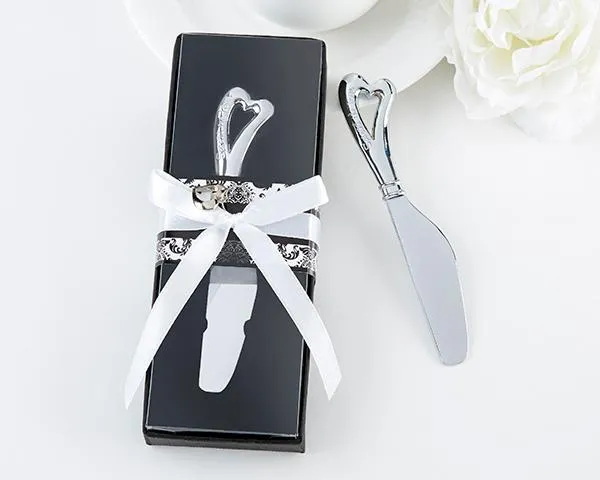 "Spread the Love" Chrome Spreader with Heart-Shaped Handle
