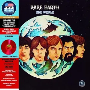 Rare Earth - One World [Red Vinyl]  (New Vinyl LP)