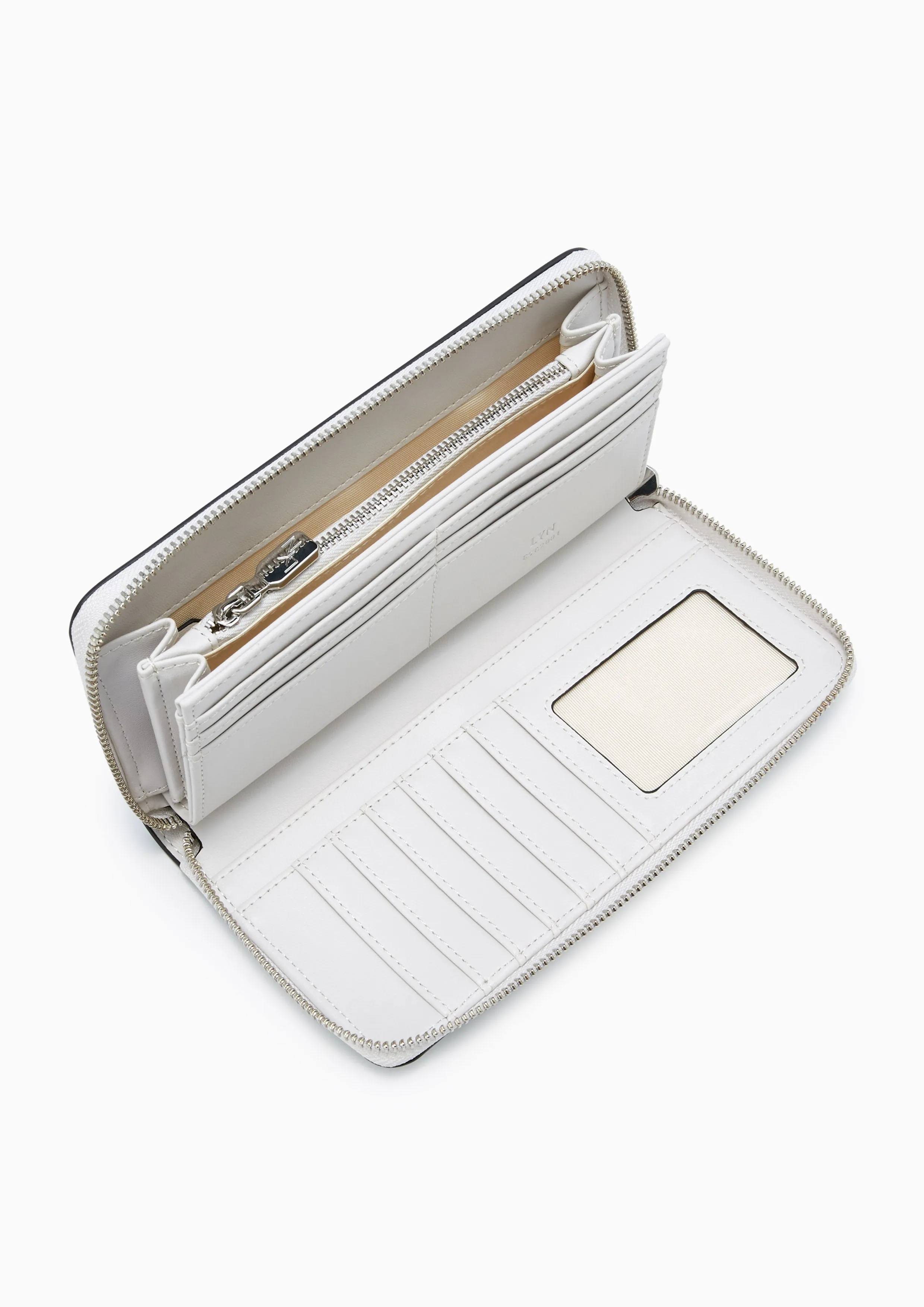 Re-Edit Marble Long Wallet - Grey