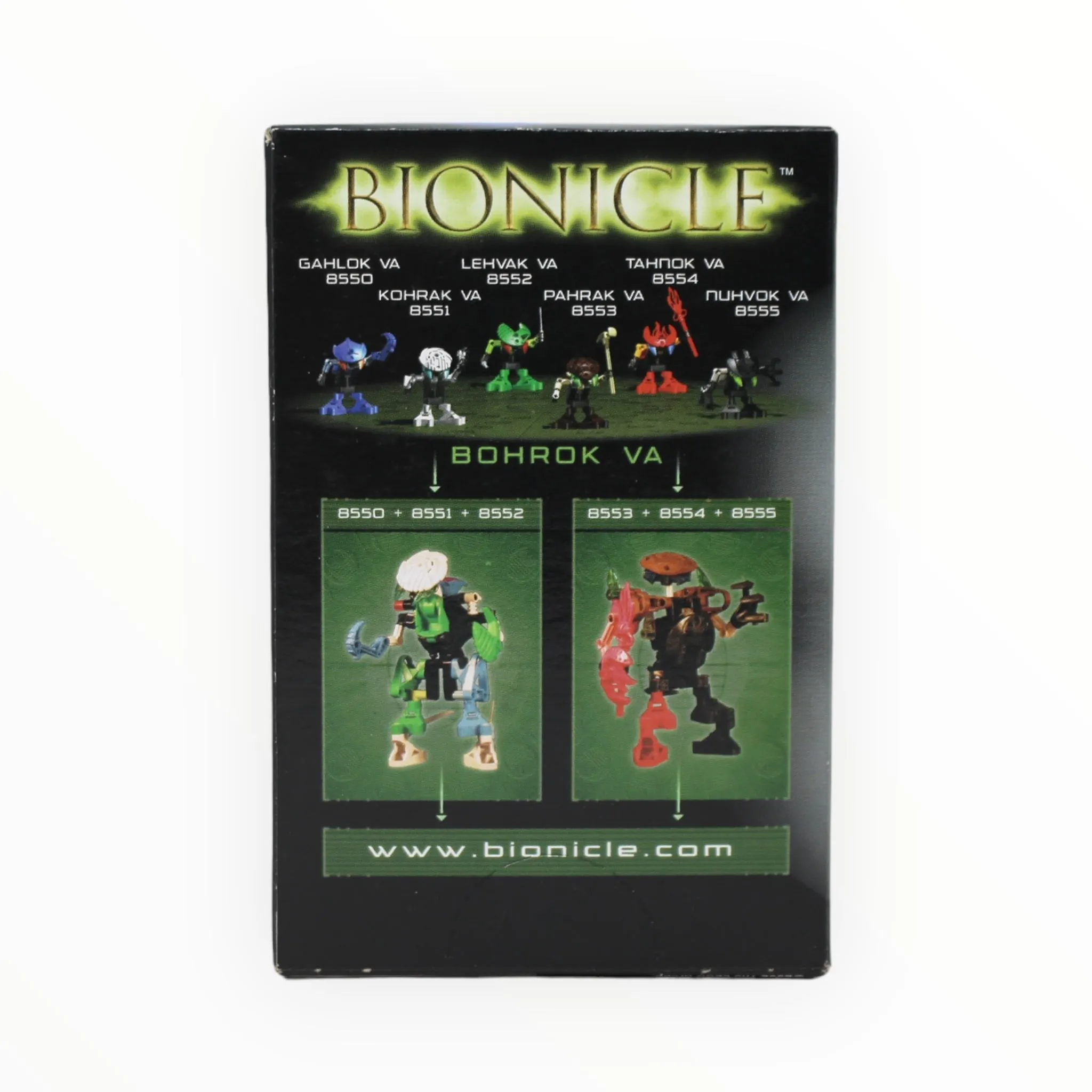 Retired Set 8550 Bionicle Gahlok Va