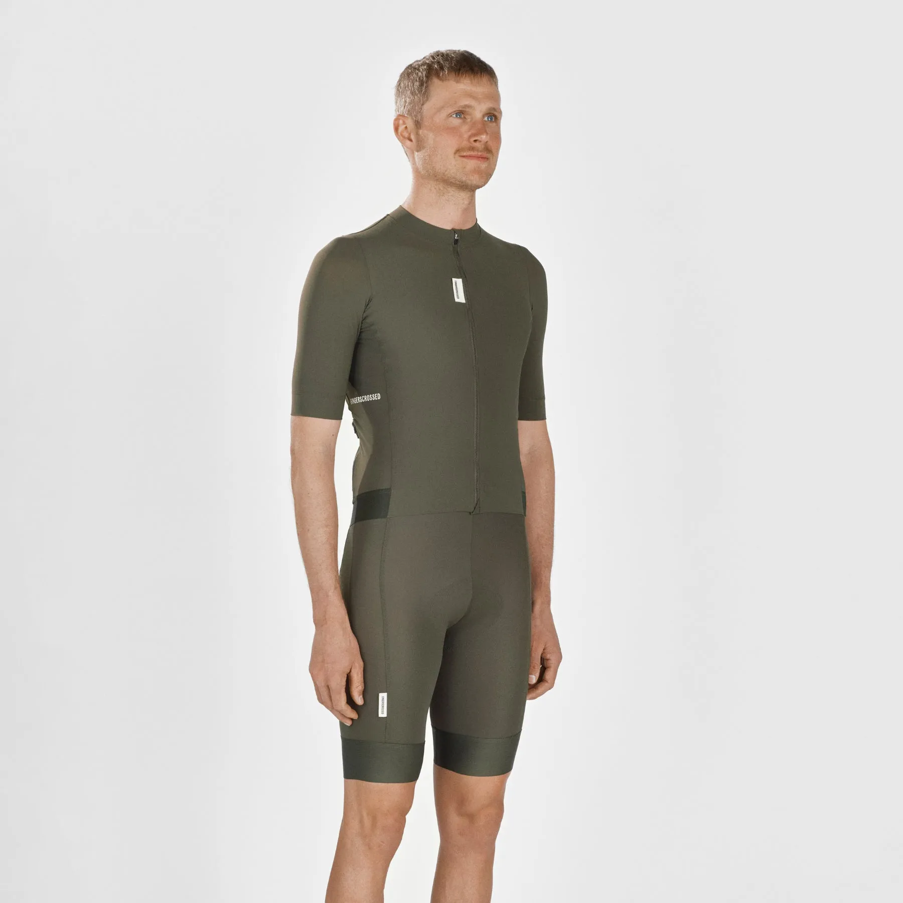 #Road Jersey Men - Olive