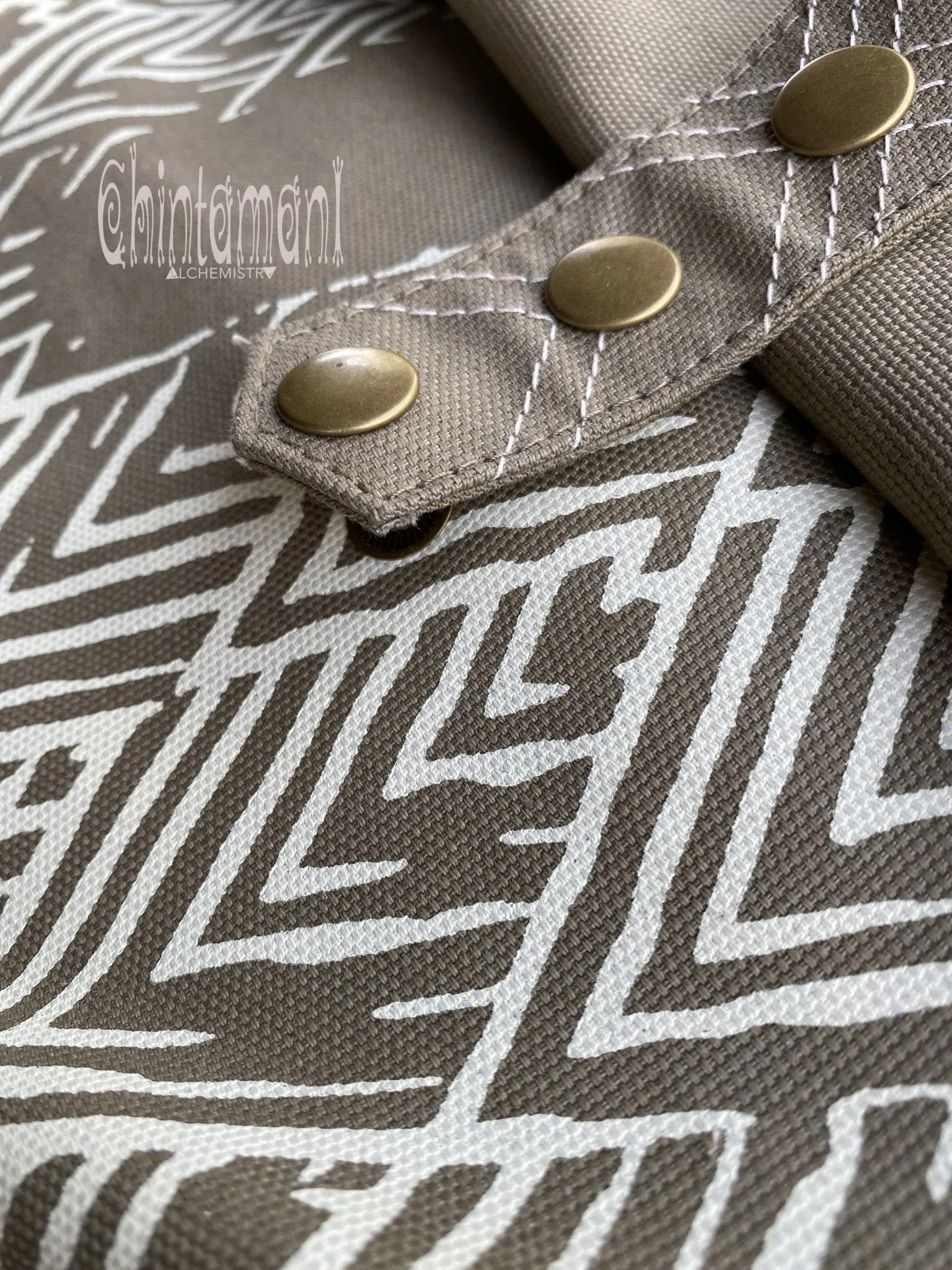 Rolltop Canvas Backpack Unisex / Dark Gray