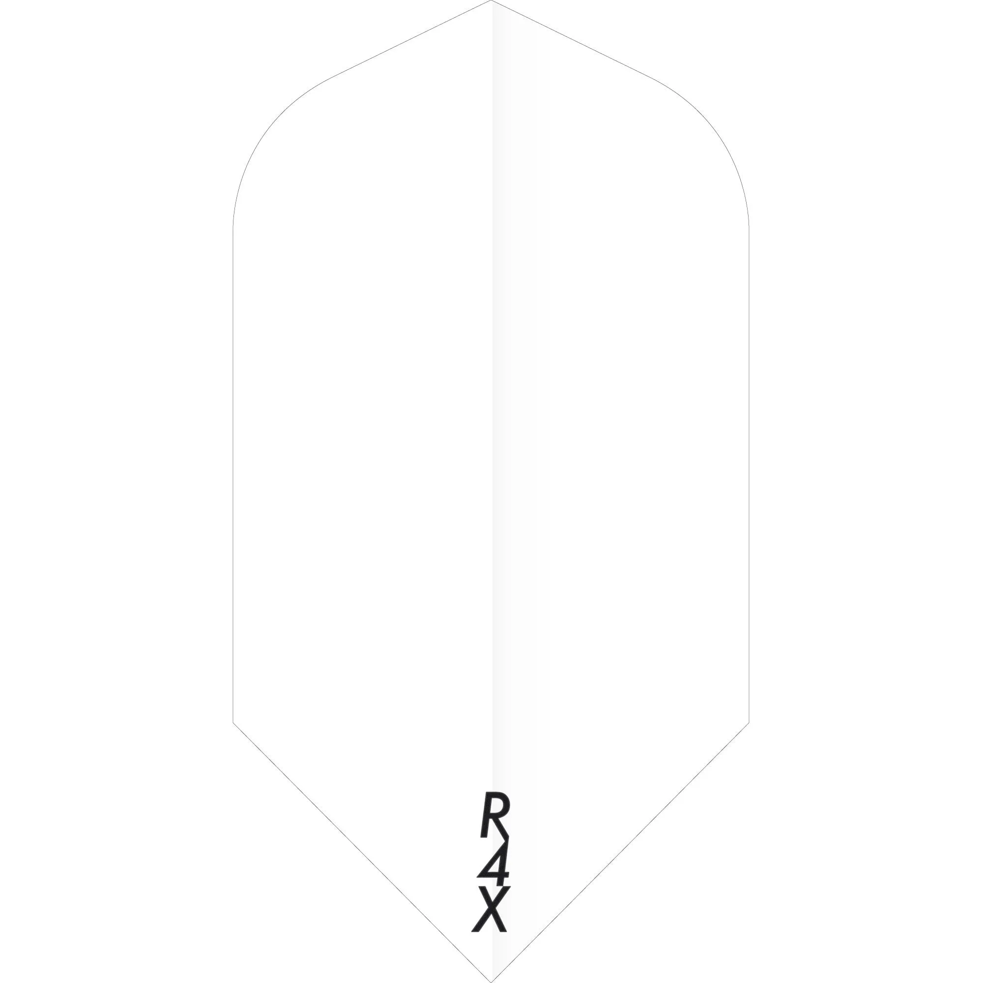 *Ruthless R4X - Solid - Dart Flights - 100 Micron - Slim