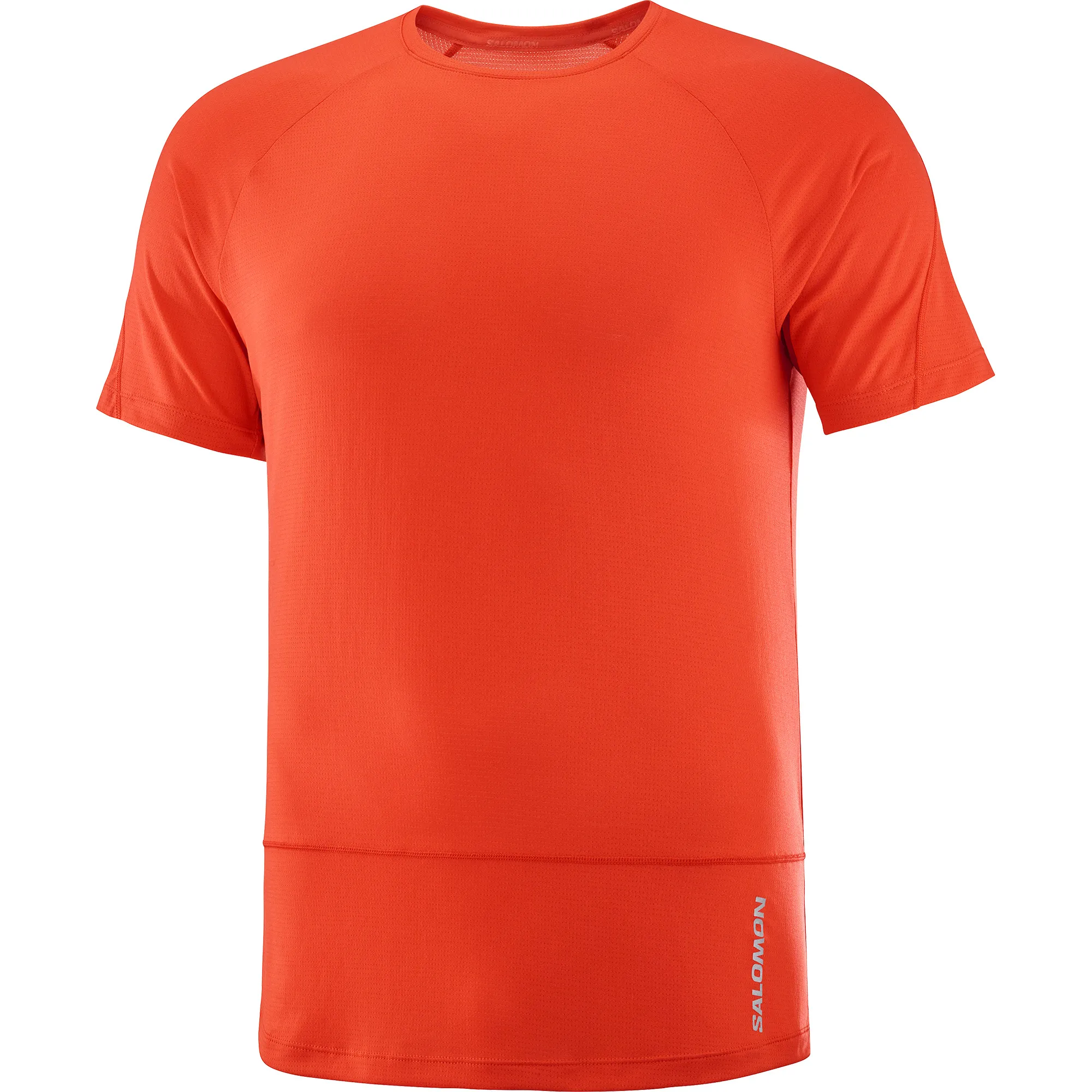 Salomon Men&#x27;s Cross Run Tee Cherry Tomato | Buy Salomon Men&#x27;s Cross Run Tee Cherry Tomato here | Outnorth
