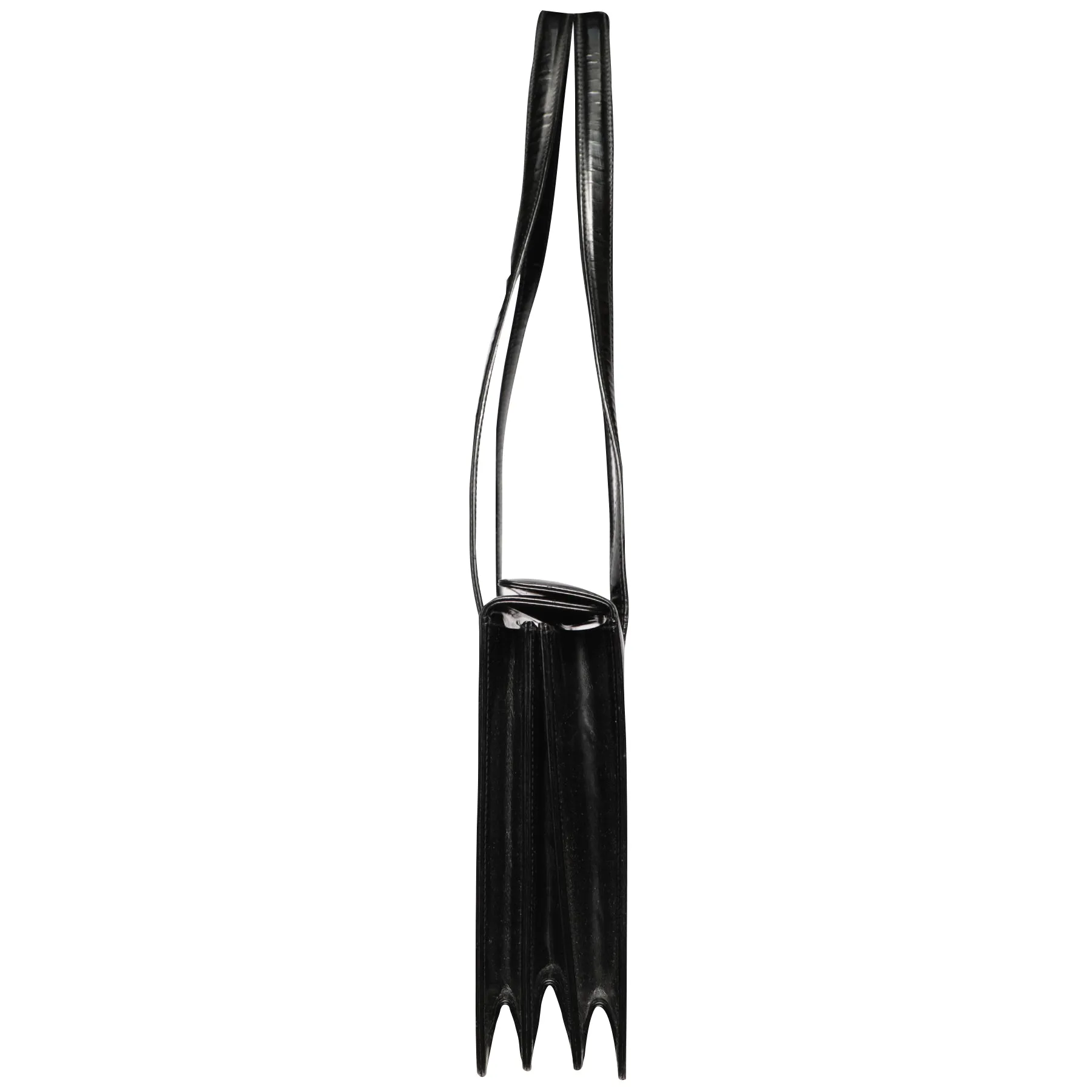 Salvatore Ferragamo Leather 3 Compartment Shoulder Bag