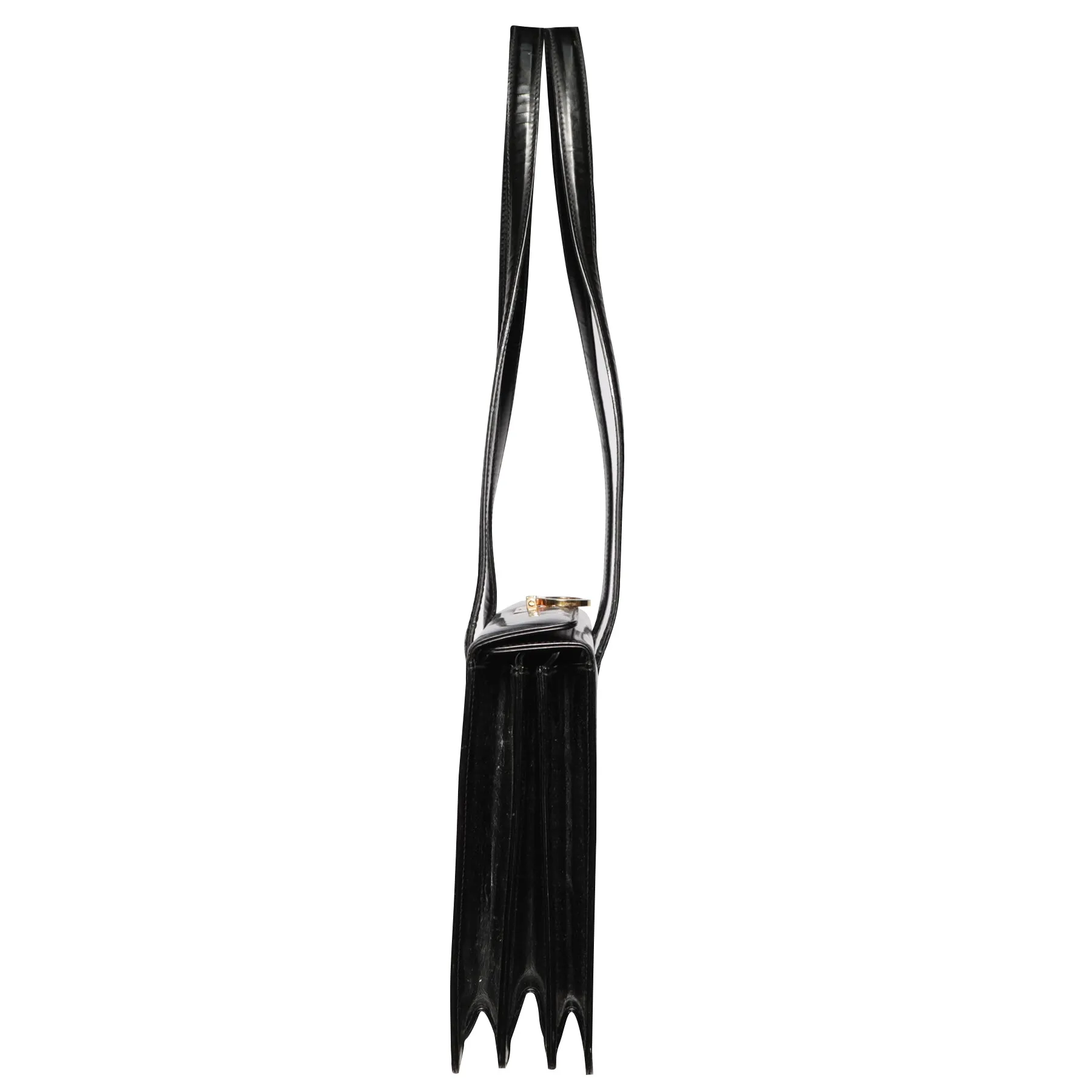 Salvatore Ferragamo Leather 3 Compartment Shoulder Bag