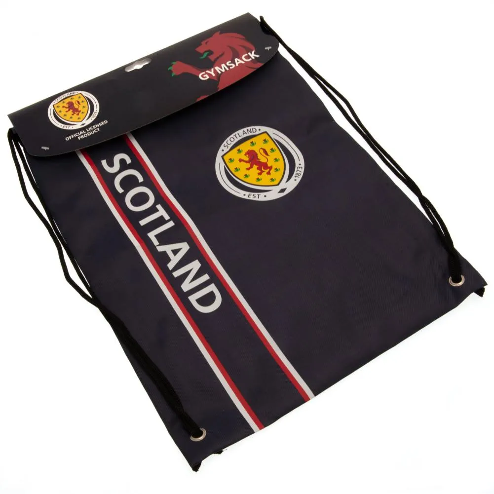 Scottish FA Gym Bag - Navy Blue with Crest