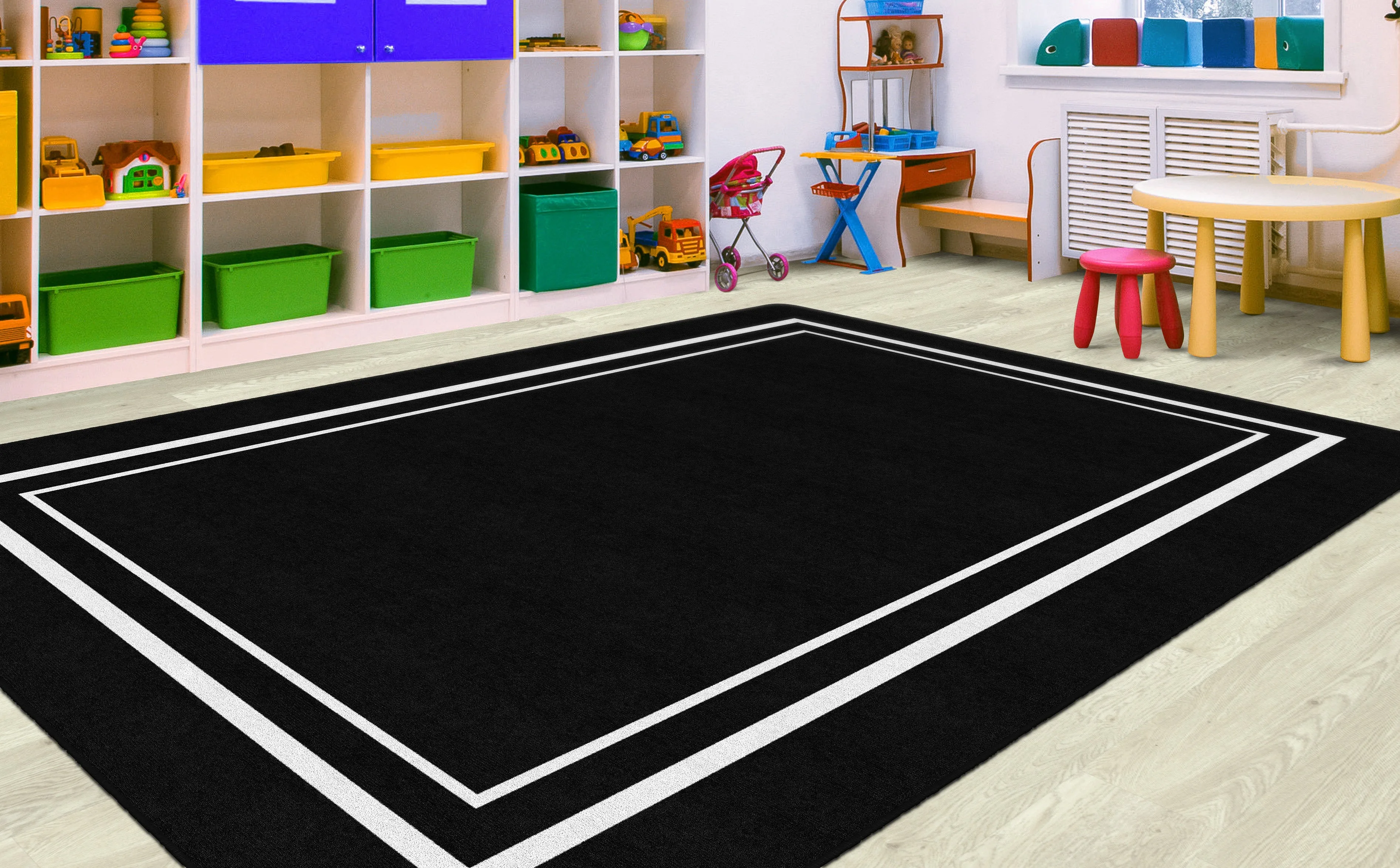 Simply Stylish Black & White Border