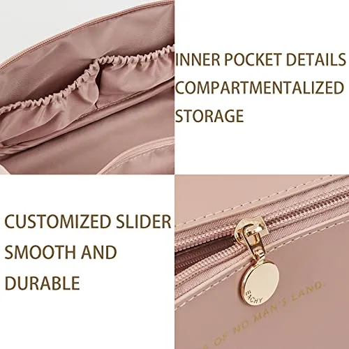 SLIFOUE Large-Capacity Travel Cosmetic, Makeup Bag