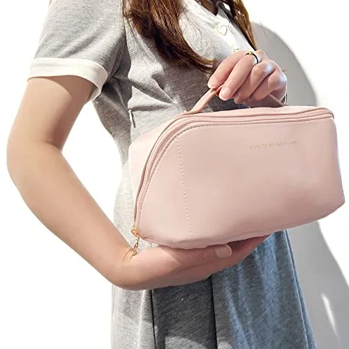 SLIFOUE Large-Capacity Travel Cosmetic, Makeup Bag