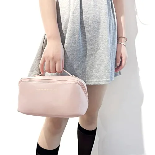 SLIFOUE Large-Capacity Travel Cosmetic, Makeup Bag