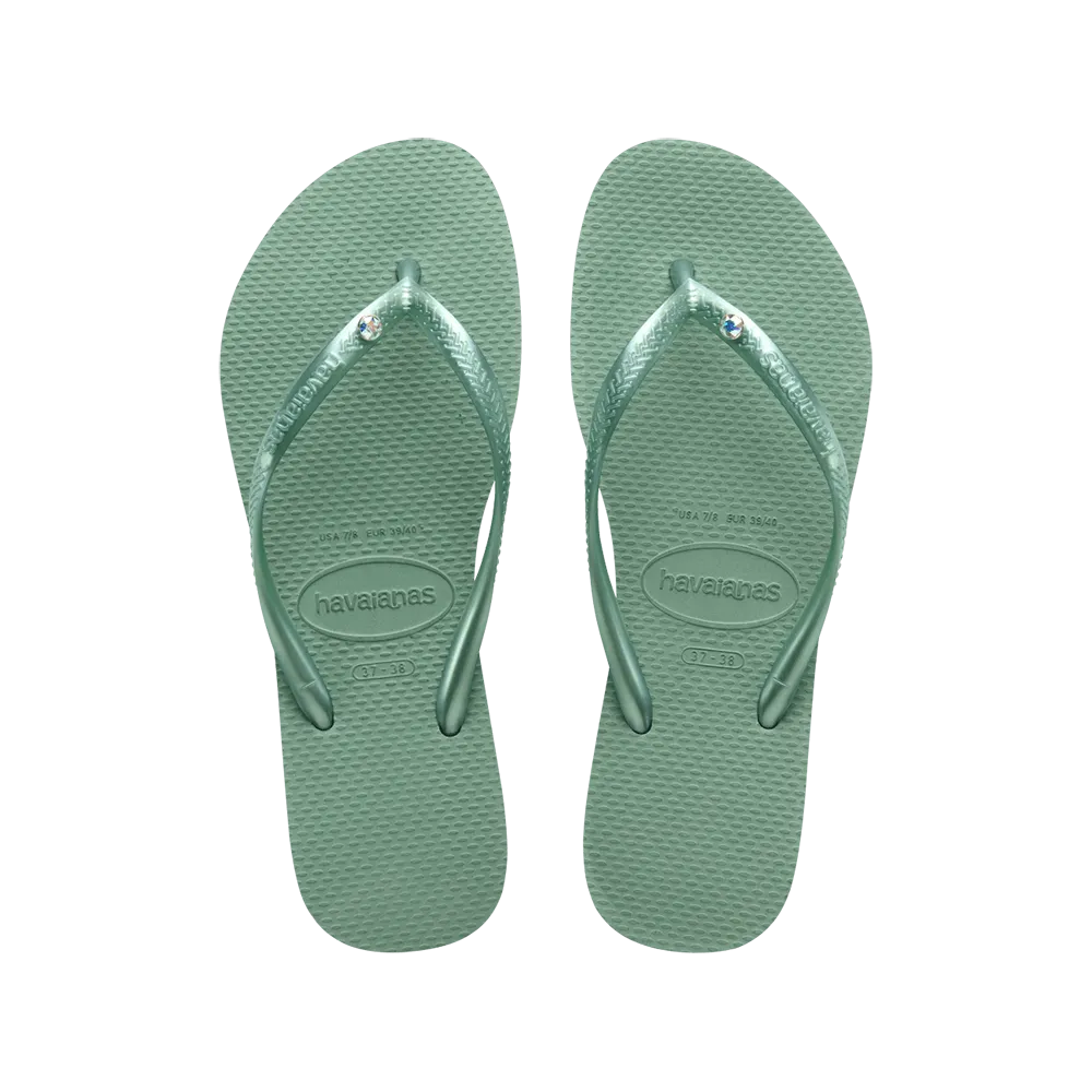 Slim Crystal Swarovski II Flip Flops