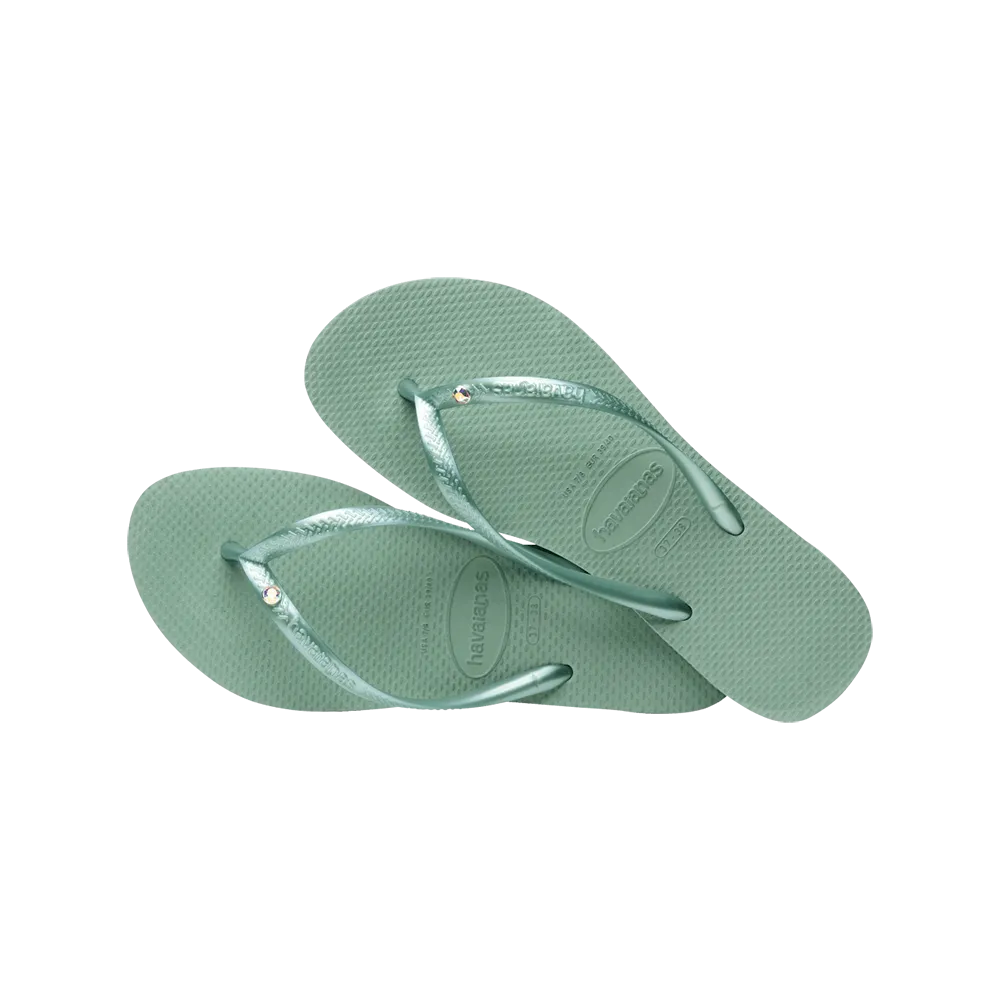 Slim Crystal Swarovski II Flip Flops