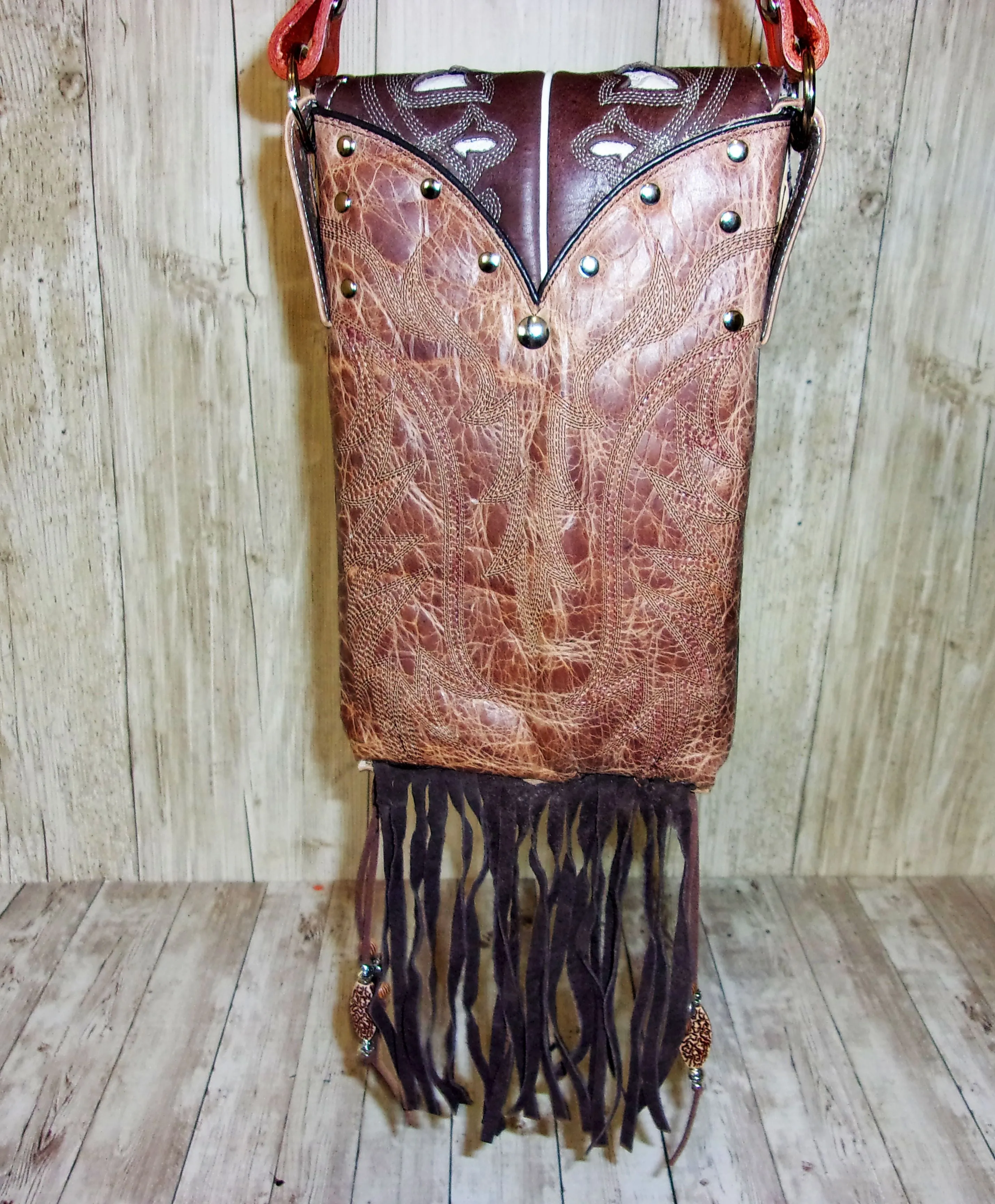 Small Concealed Carry Purse with Fringe CB113