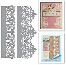Spellbinder Graceful Damask Border