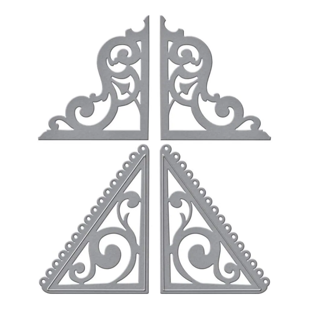 Spellbinders Card Creator Die Graceful Corners 2*