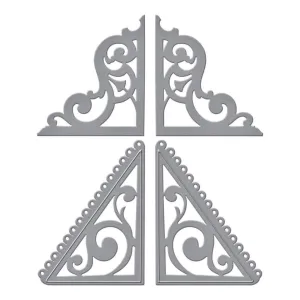 Spellbinders Card Creator Die Graceful Corners 2*
