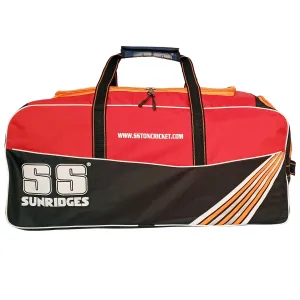 SS Blast Cricket Kit Bag with Wheels - Red/Black