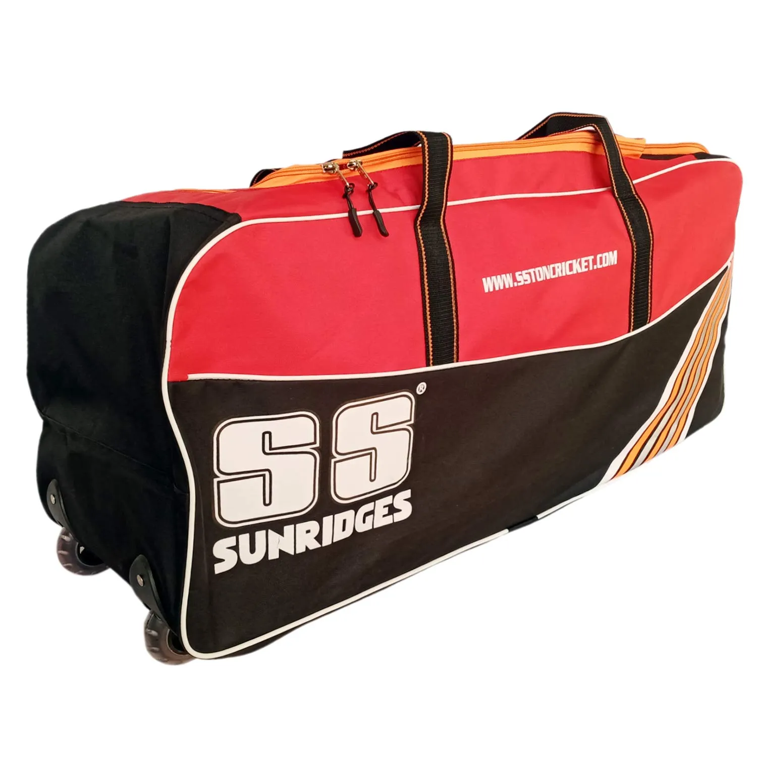 SS Blast Cricket Kit Bag with Wheels - Red/Black