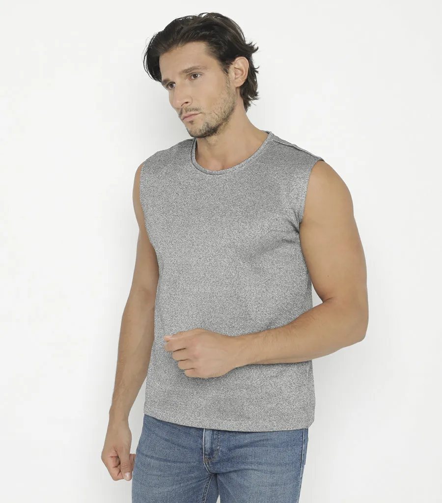 STYLISH ARMOR Crew Neck Sleeveless Top