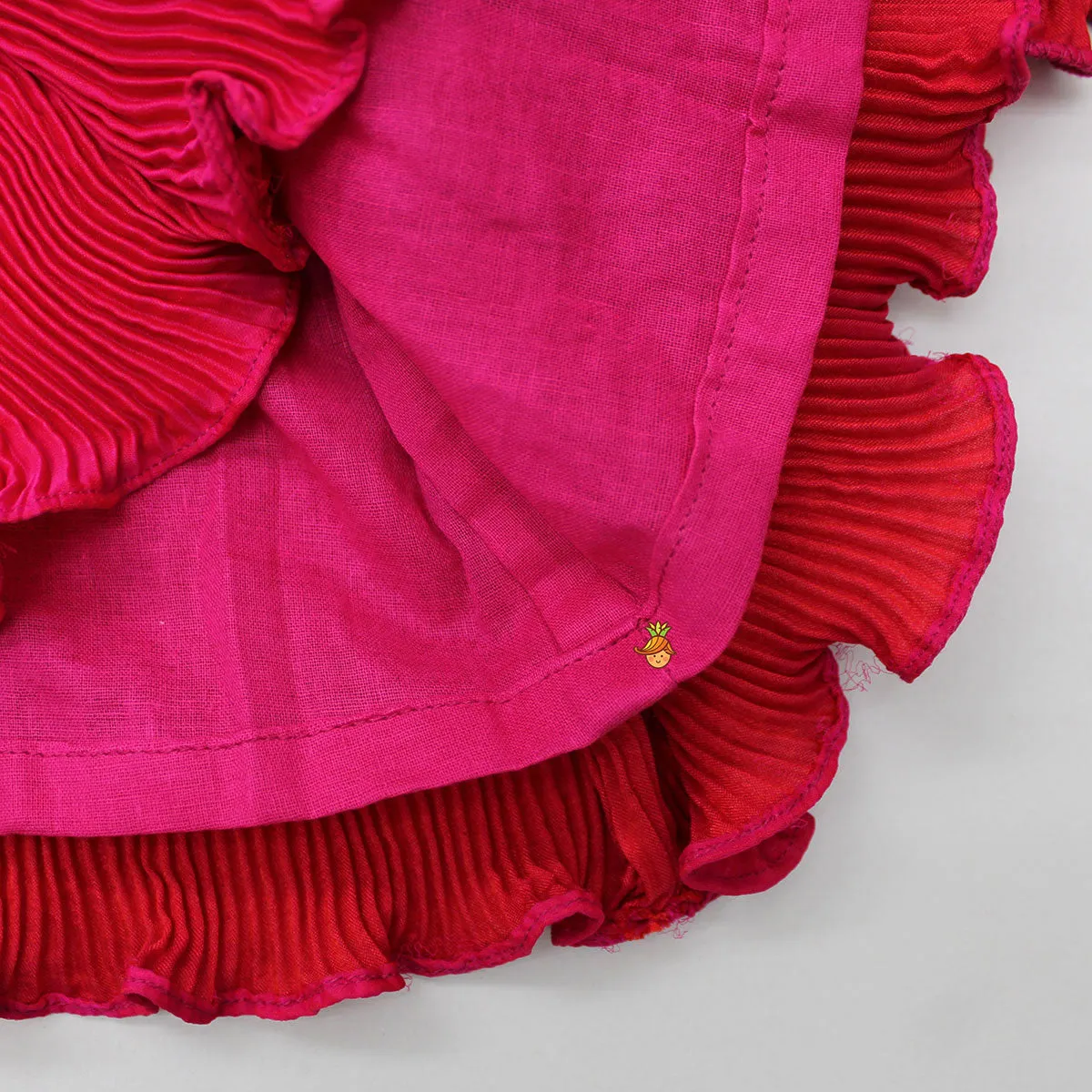 Stylish Pleated Top And Pant