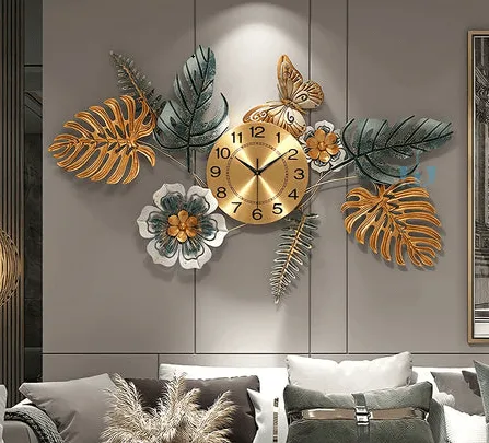 stylish star wall clock
