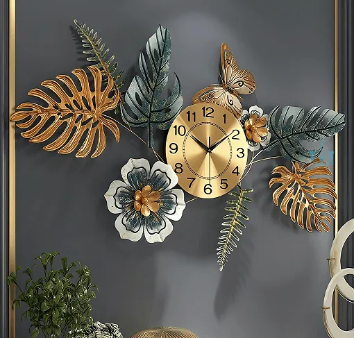 stylish star wall clock