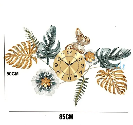 stylish star wall clock