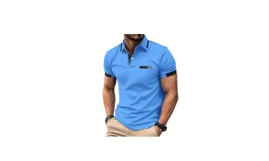 Stylish Turn-Down Collar Shirt