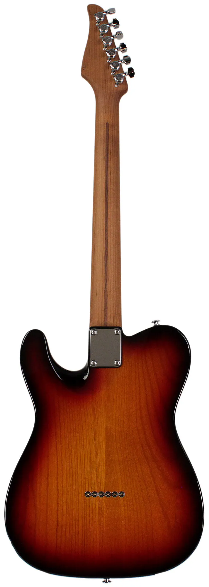 Suhr Select Classic T Guitar, Roasted Neck, 3-Tone Burst, Maple