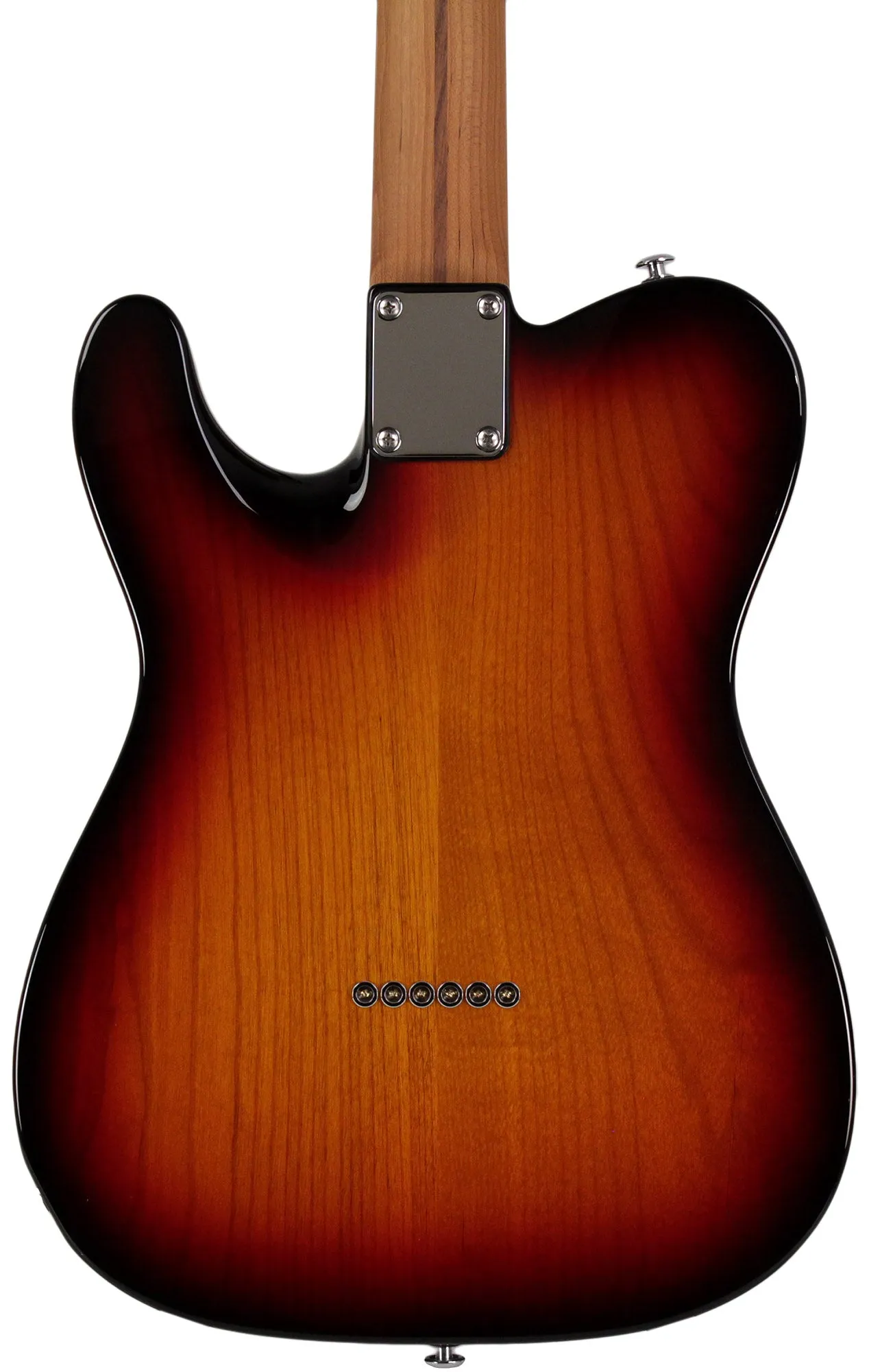 Suhr Select Classic T Guitar, Roasted Neck, 3-Tone Burst, Maple