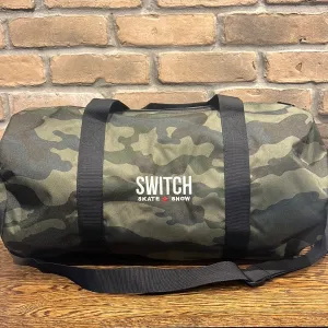 Switch OG Logo Gym Bag - Black/Green Camo
