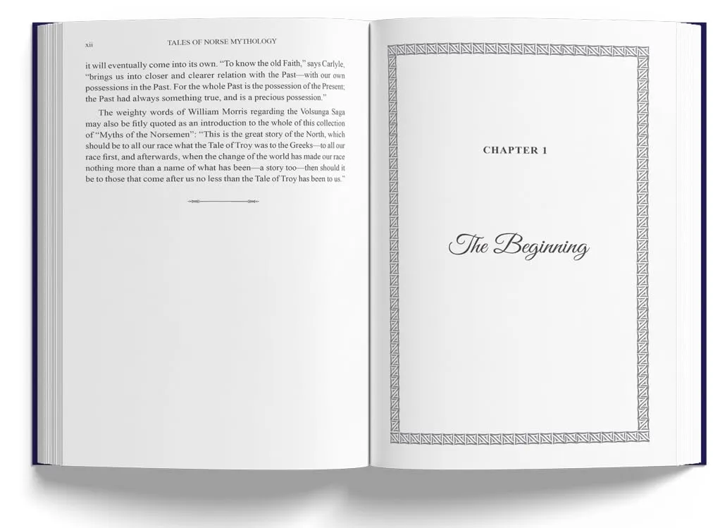 Tales Of Norse Mythology Of Helen A. Guerber (Leather-bound)